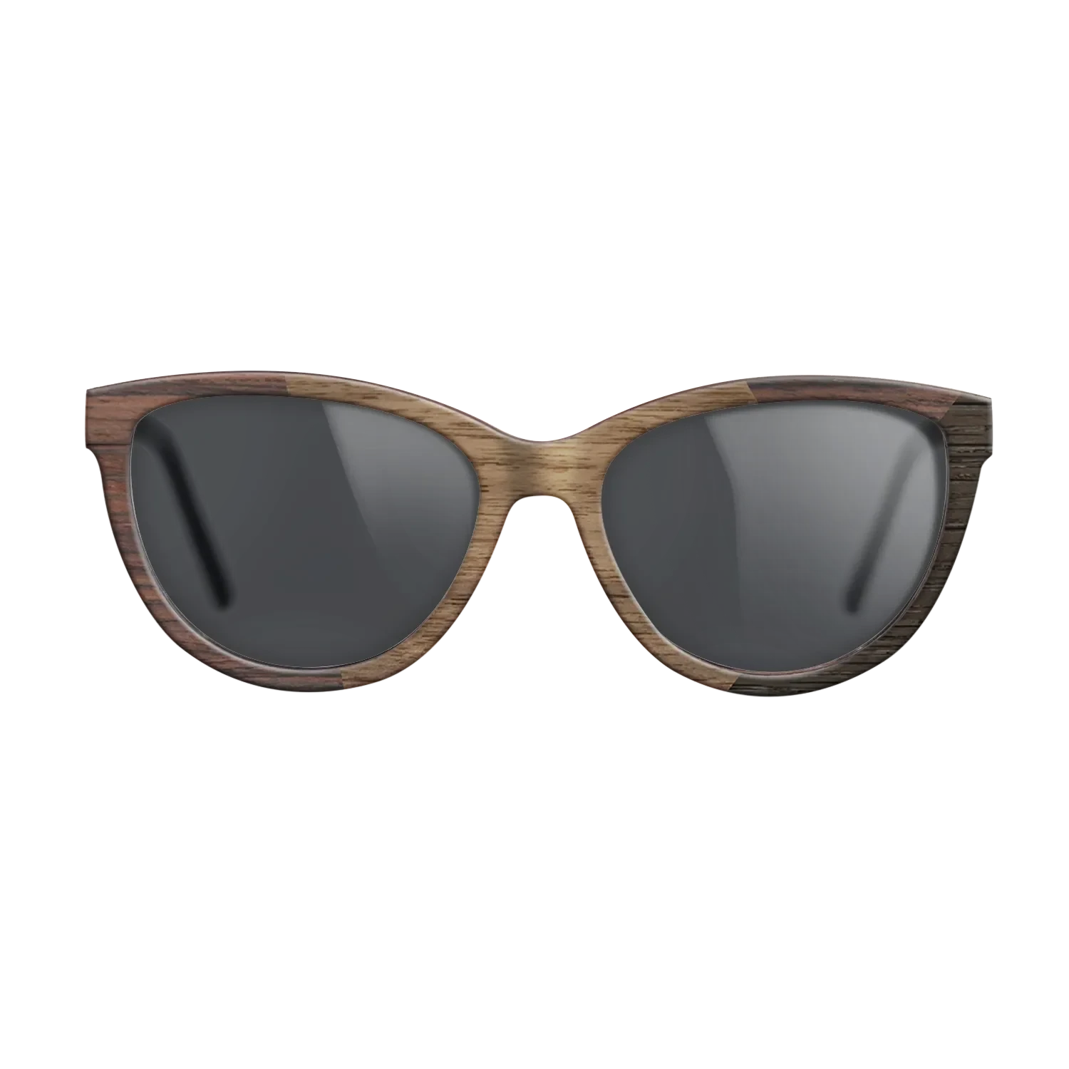 Walnut: Straight Grain,Rosewood Reconstituted,Fumed Oak: Angle Cut - The Maiden - Cat - SIRIS wood optic