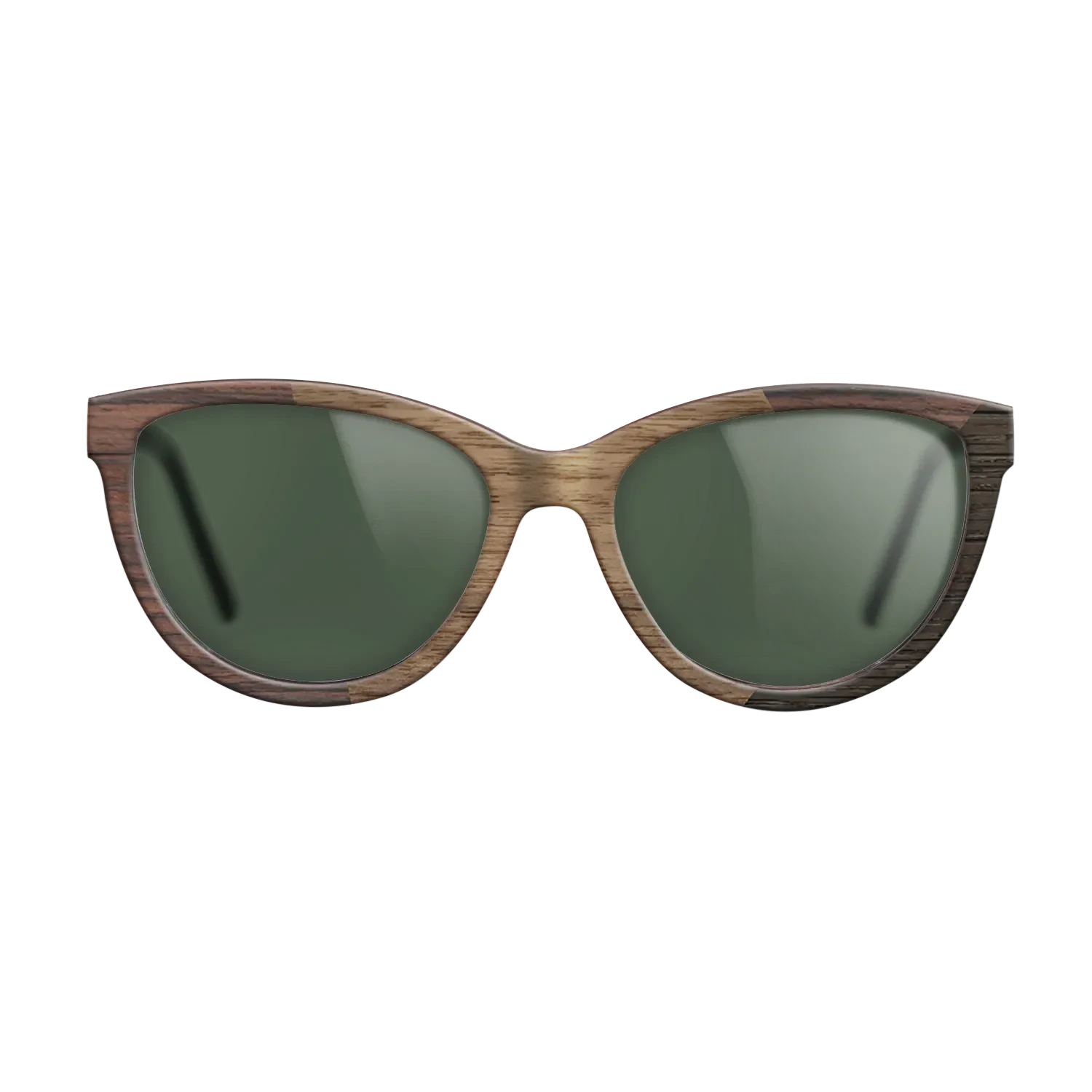 Walnut: Straight Grain,Rosewood Reconstituted,Fumed Oak: Angle Cut - The Maiden - Cat - SIRIS wood optic