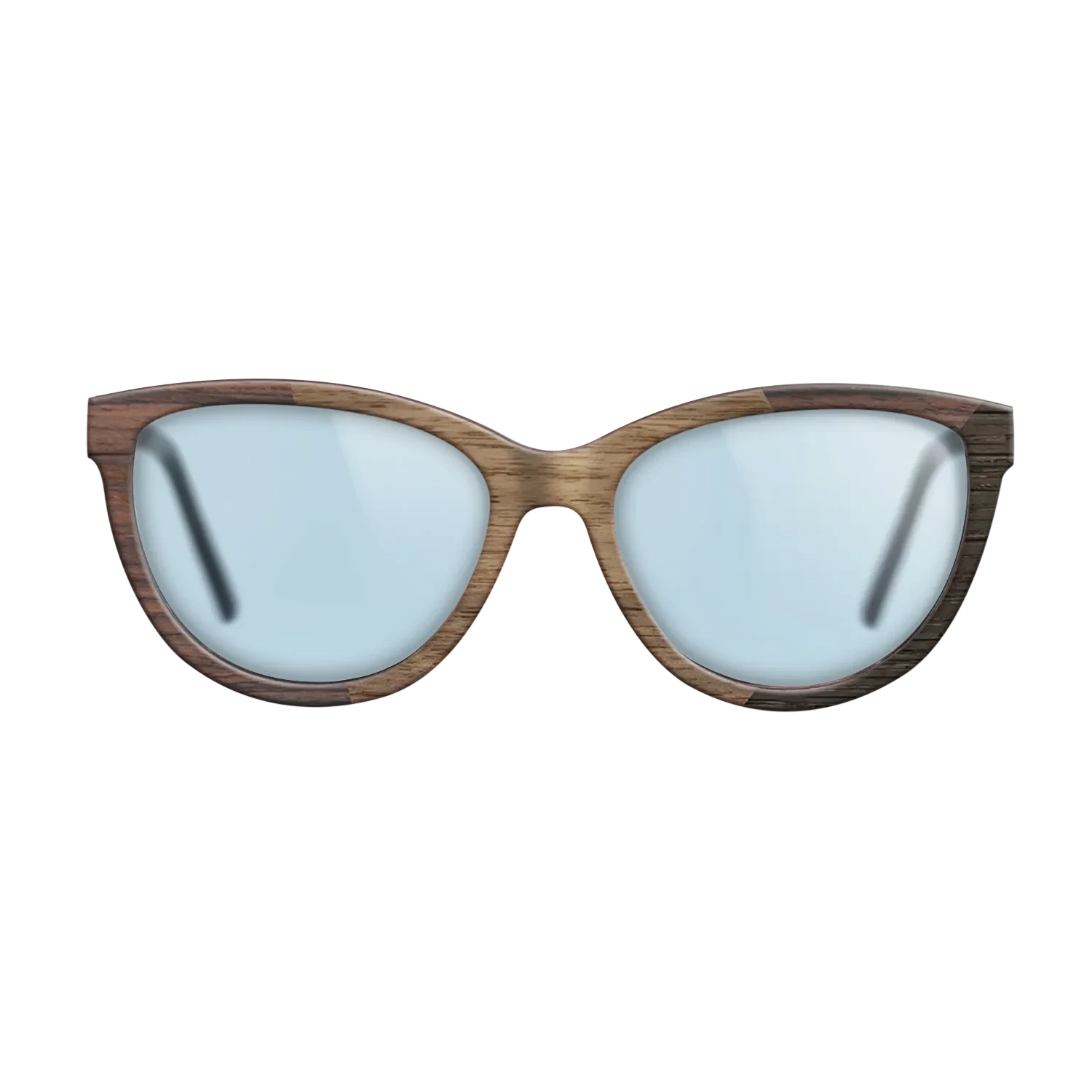 Walnut: Straight Grain,Rosewood Reconstituted,Fumed Oak: Angle Cut - The Maiden - Cat - SIRIS wood optic