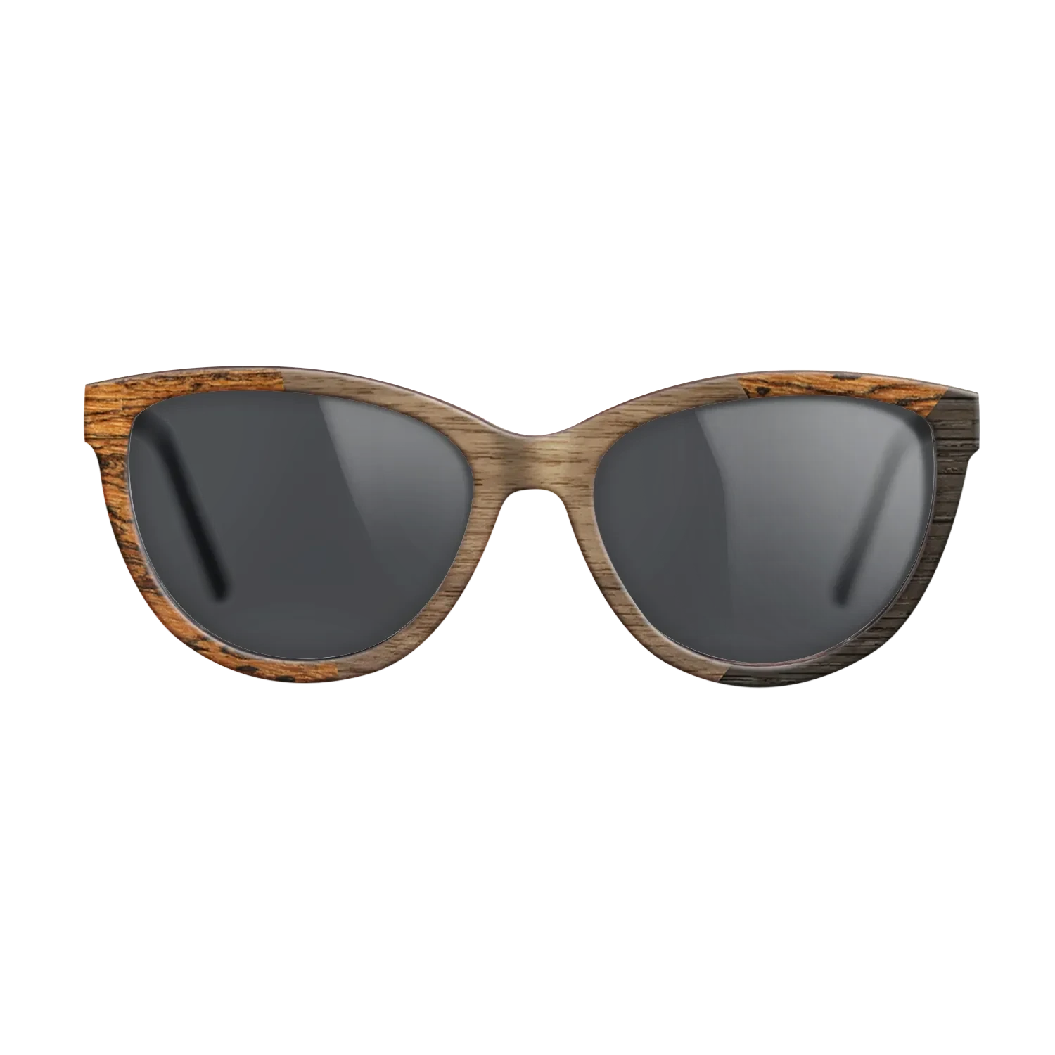 Walnut: Straight Grain,Bocote,Fumed Oak: Angle Cut - The Maiden - Cat - SIRIS wood optic