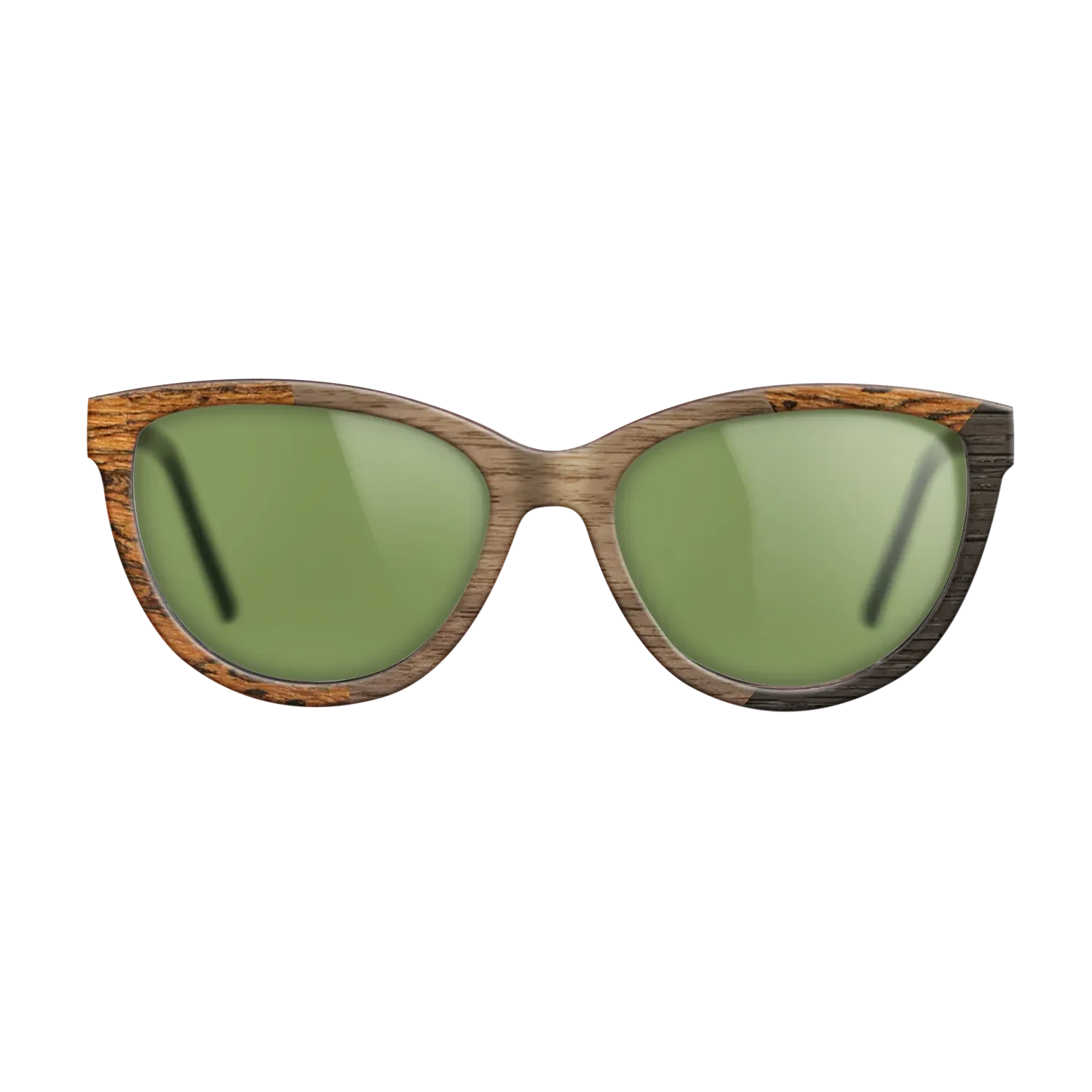 Walnut: Straight Grain,Bocote,Fumed Oak: Angle Cut - The Maiden - Cat - SIRIS wood optic
