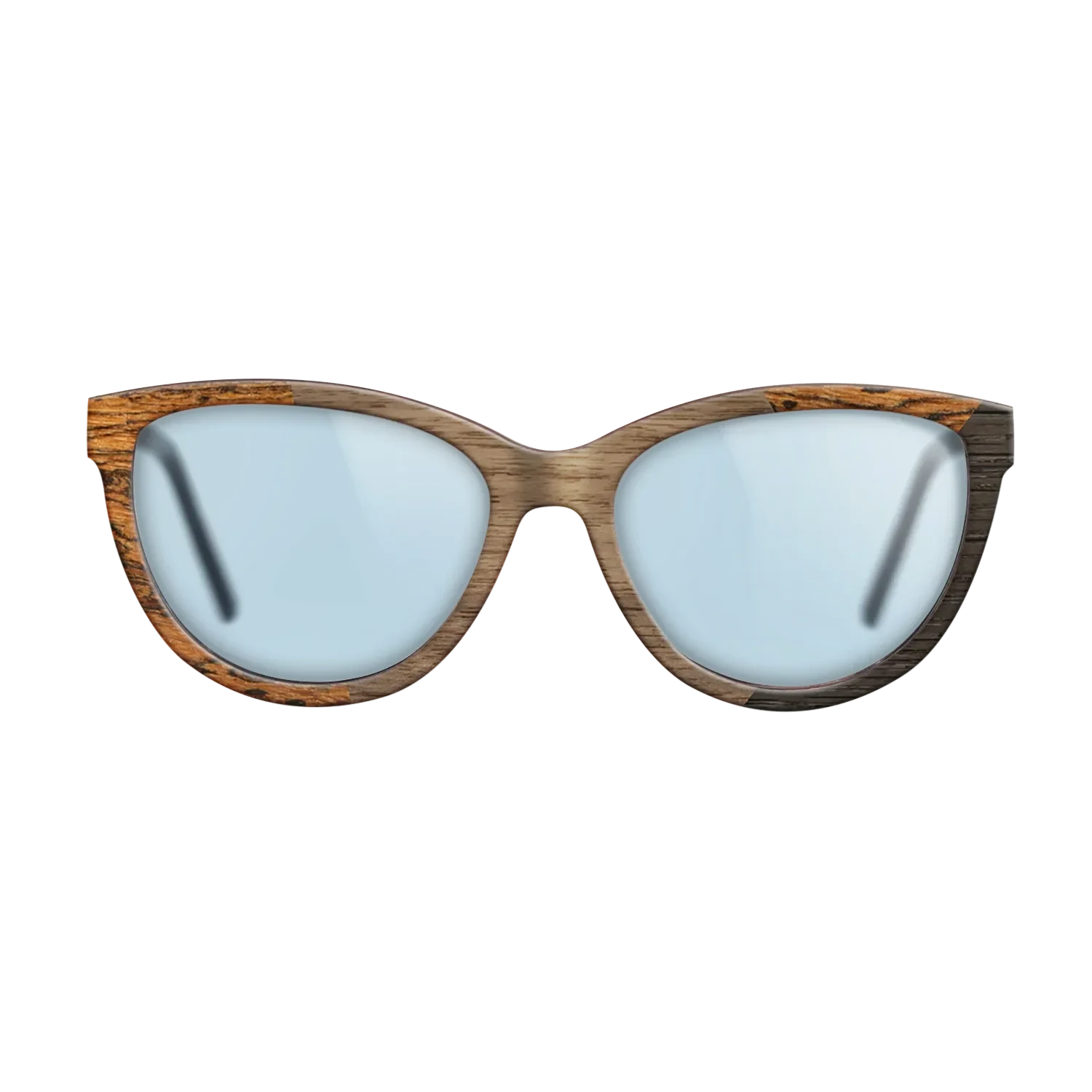 Walnut: Straight Grain,Bocote,Fumed Oak: Angle Cut - The Maiden - Cat - SIRIS wood optic