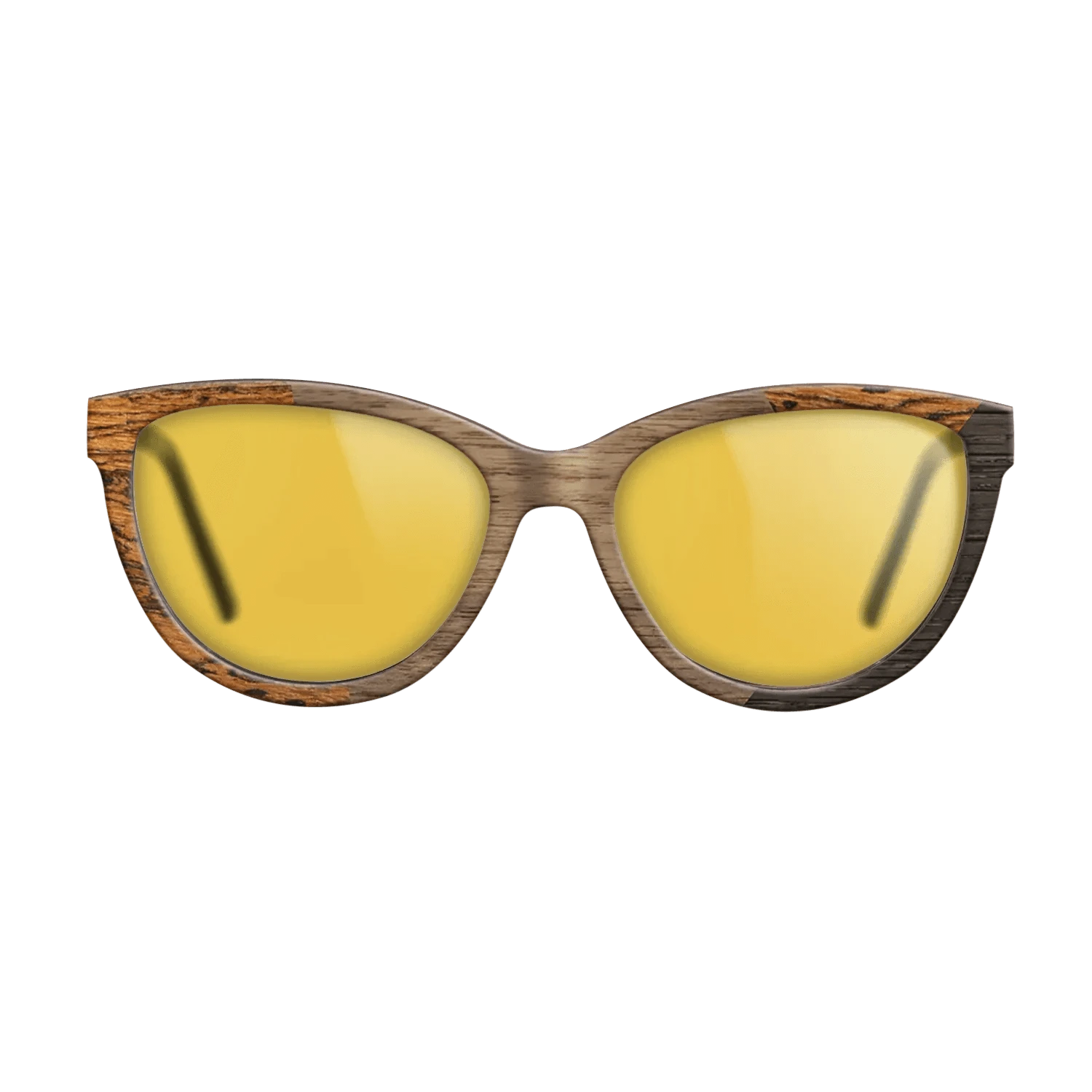 Walnut: Straight Grain,Bocote,Fumed Oak: Angle Cut - The Maiden - Cat - SIRIS wood optic