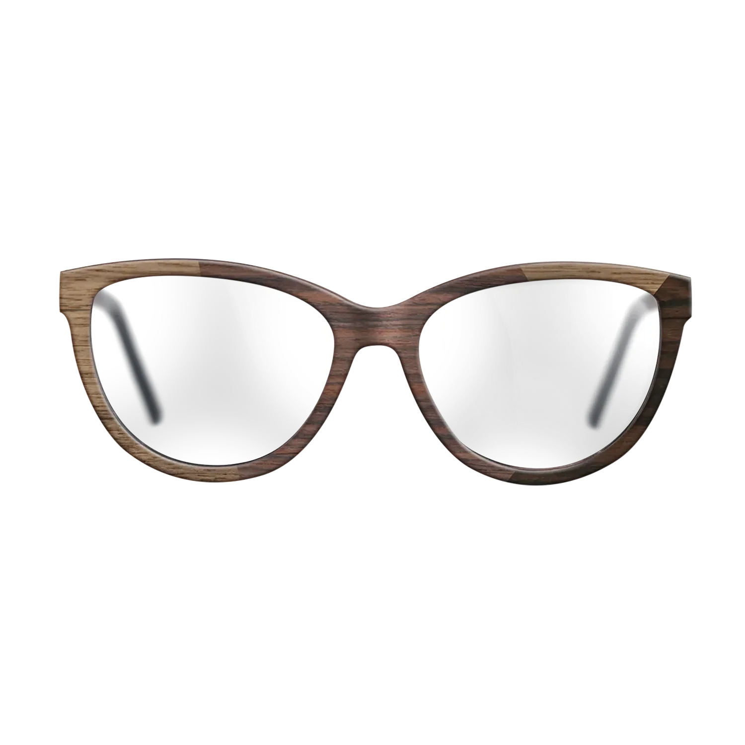 Rosewood Reconstituted,Walnut: Straight Grain,Ziricote Dark Quartered: Angle Cut - The Maiden - Cat - SIRIS wood optic