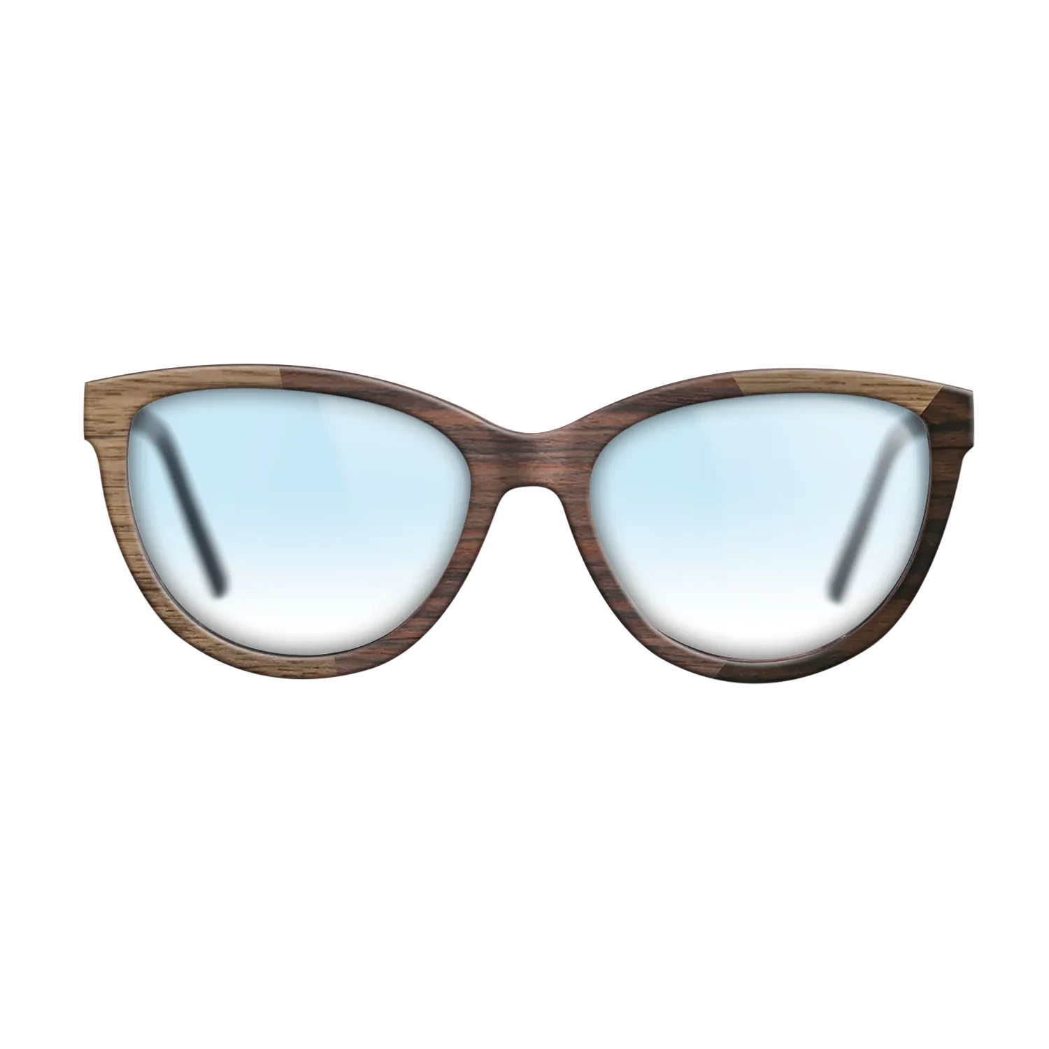 Rosewood Reconstituted,Walnut: Straight Grain,Ziricote Dark Quartered: Angle Cut - The Maiden - Cat - SIRIS wood optic
