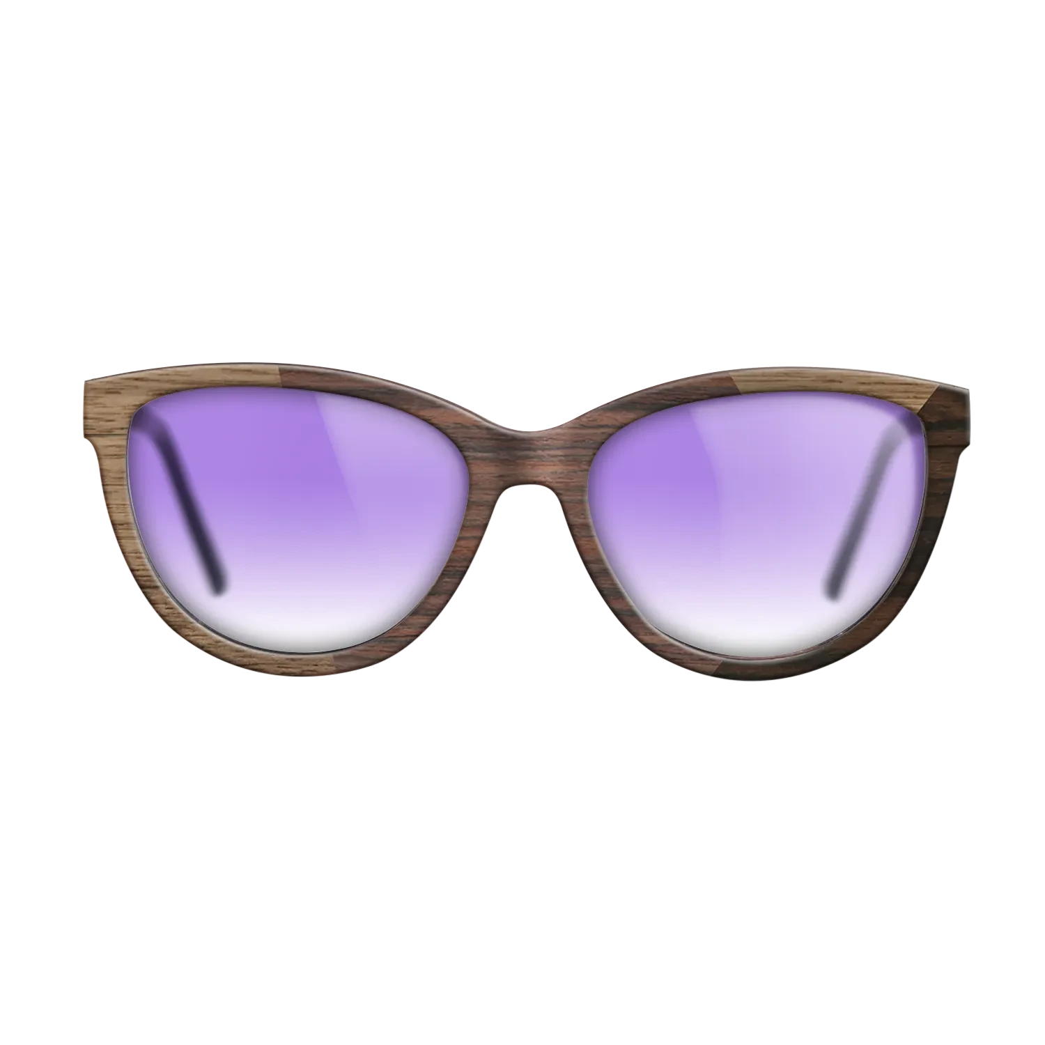 Rosewood Reconstituted,Walnut: Straight Grain,Ziricote Dark Quartered: Angle Cut - The Maiden - Cat - SIRIS wood optic