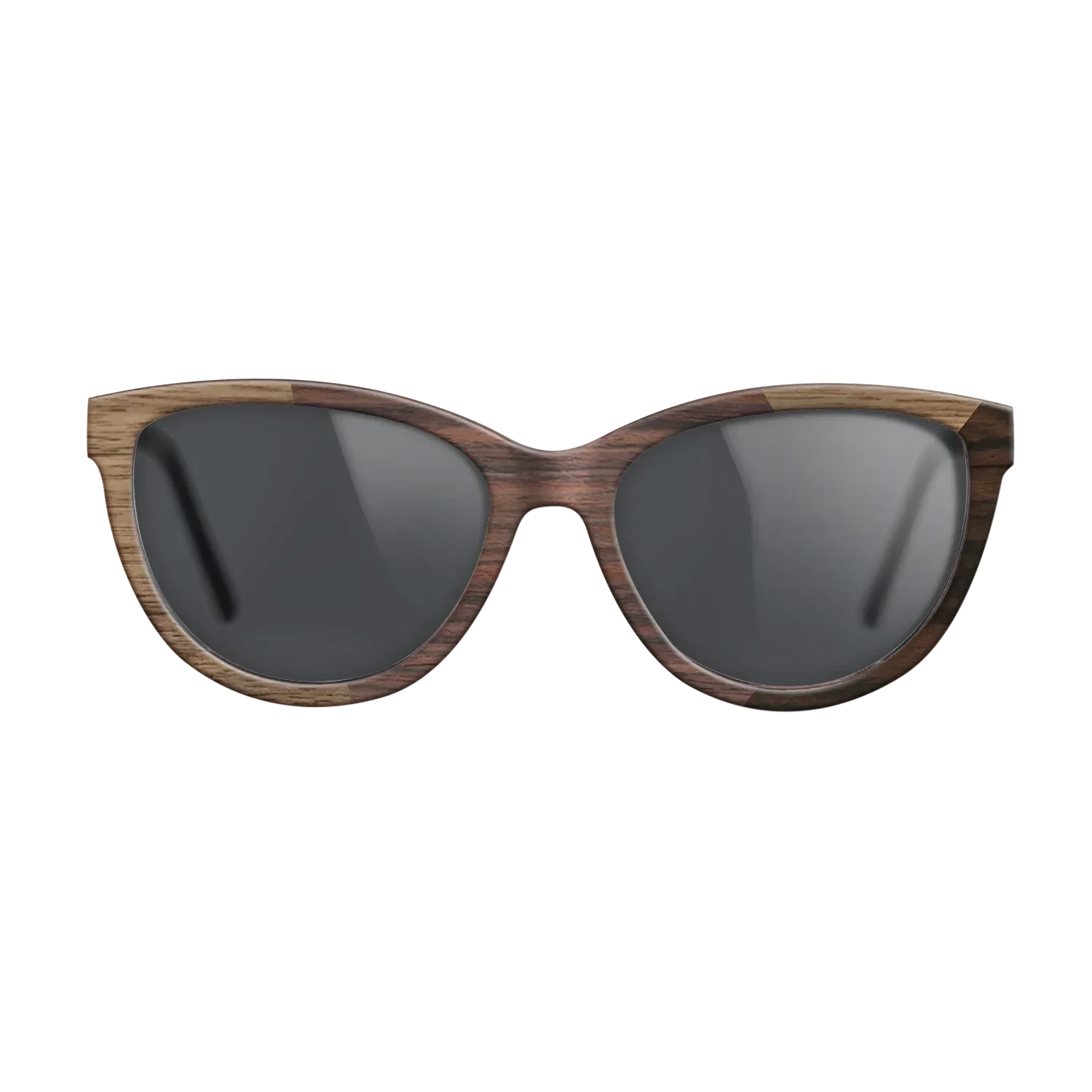 Rosewood Reconstituted,Walnut: Straight Grain,Ziricote Dark Quartered: Angle Cut - The Maiden - Cat - SIRIS wood optic