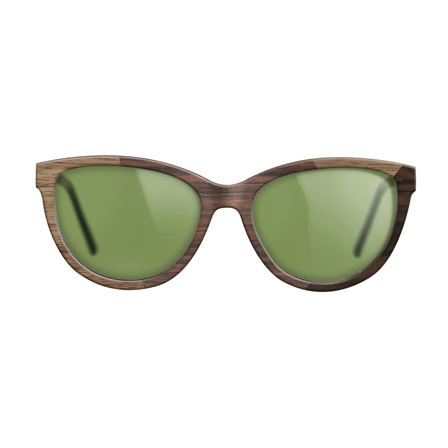 Rosewood Reconstituted,Walnut: Straight Grain,Ziricote Dark Quartered: Angle Cut - The Maiden - Cat - SIRIS wood optic