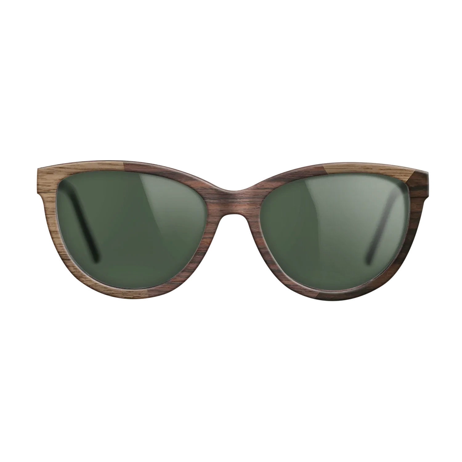 Rosewood Reconstituted,Walnut: Straight Grain,Ziricote Dark Quartered: Angle Cut - The Maiden - Cat - SIRIS wood optic