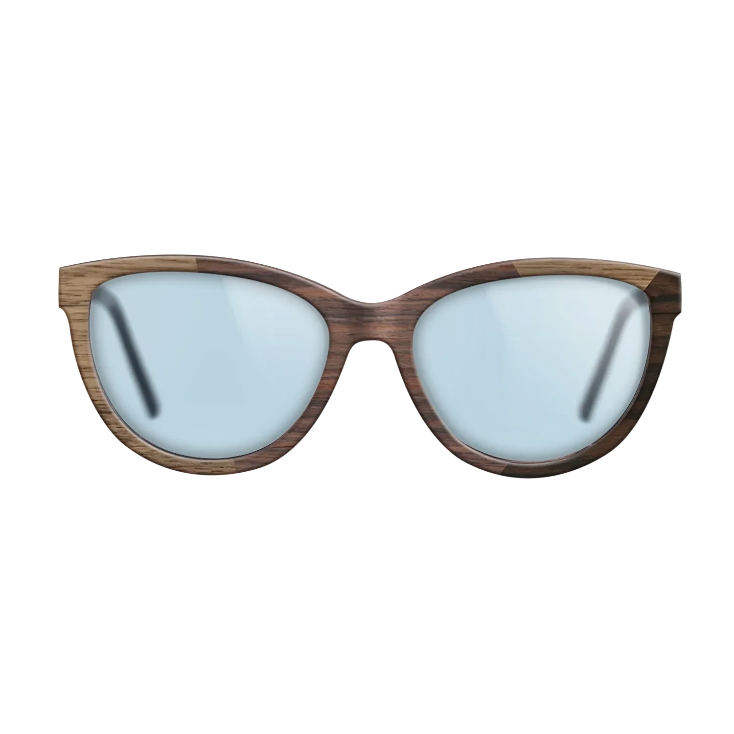 Rosewood Reconstituted,Walnut: Straight Grain,Ziricote Dark Quartered: Angle Cut - The Maiden - Cat - SIRIS wood optic