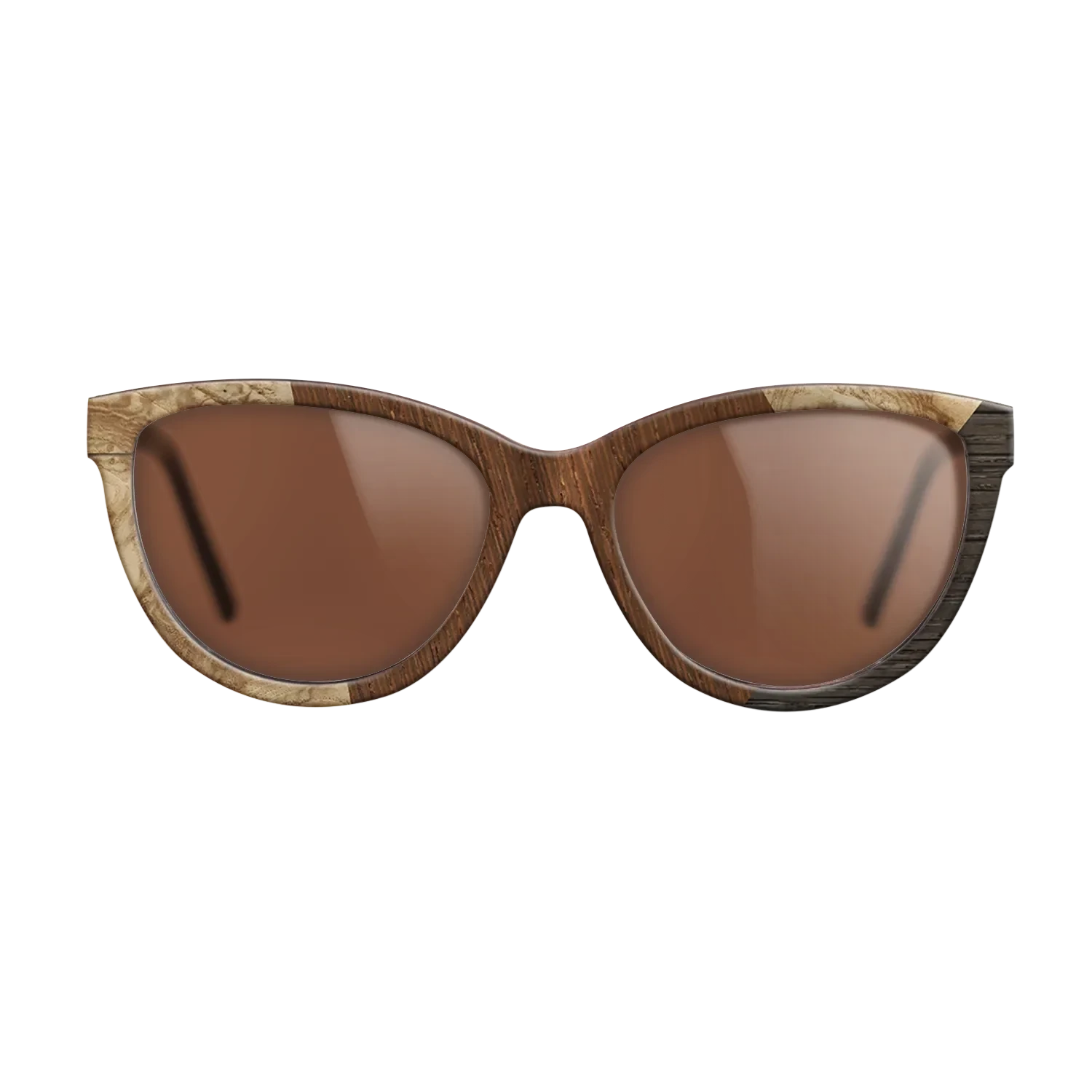 Wenge,Olive Burl,Fumed Oak: Angle Cut - The Maiden - Cat - SIRIS wood optic