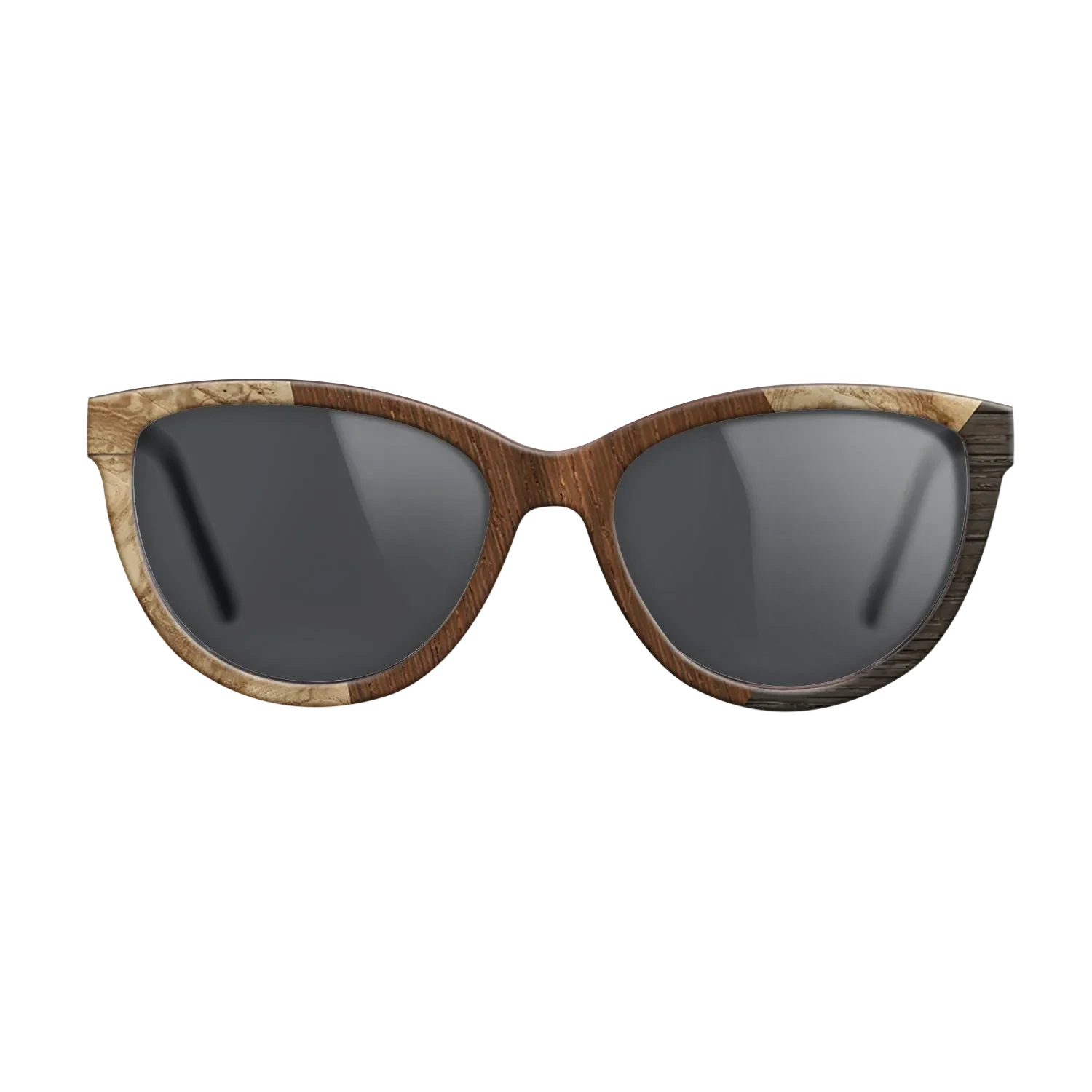 Wenge,Olive Burl,Fumed Oak: Angle Cut - The Maiden - Cat - SIRIS wood optic
