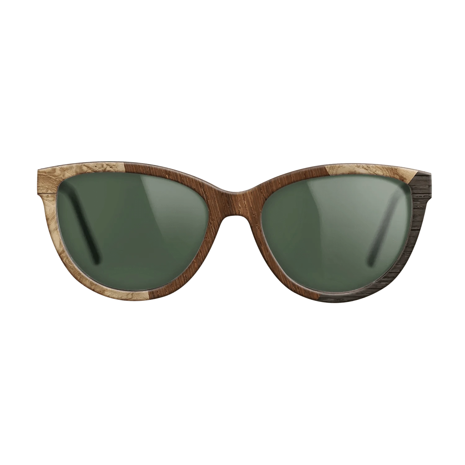 Wenge,Olive Burl,Fumed Oak: Angle Cut - The Maiden - Cat - SIRIS wood optic
