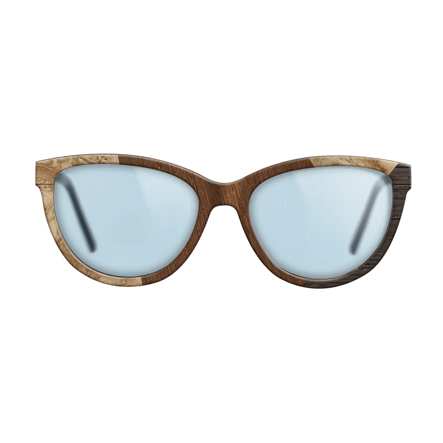 Wenge,Olive Burl,Fumed Oak: Angle Cut - The Maiden - Cat - SIRIS wood optic
