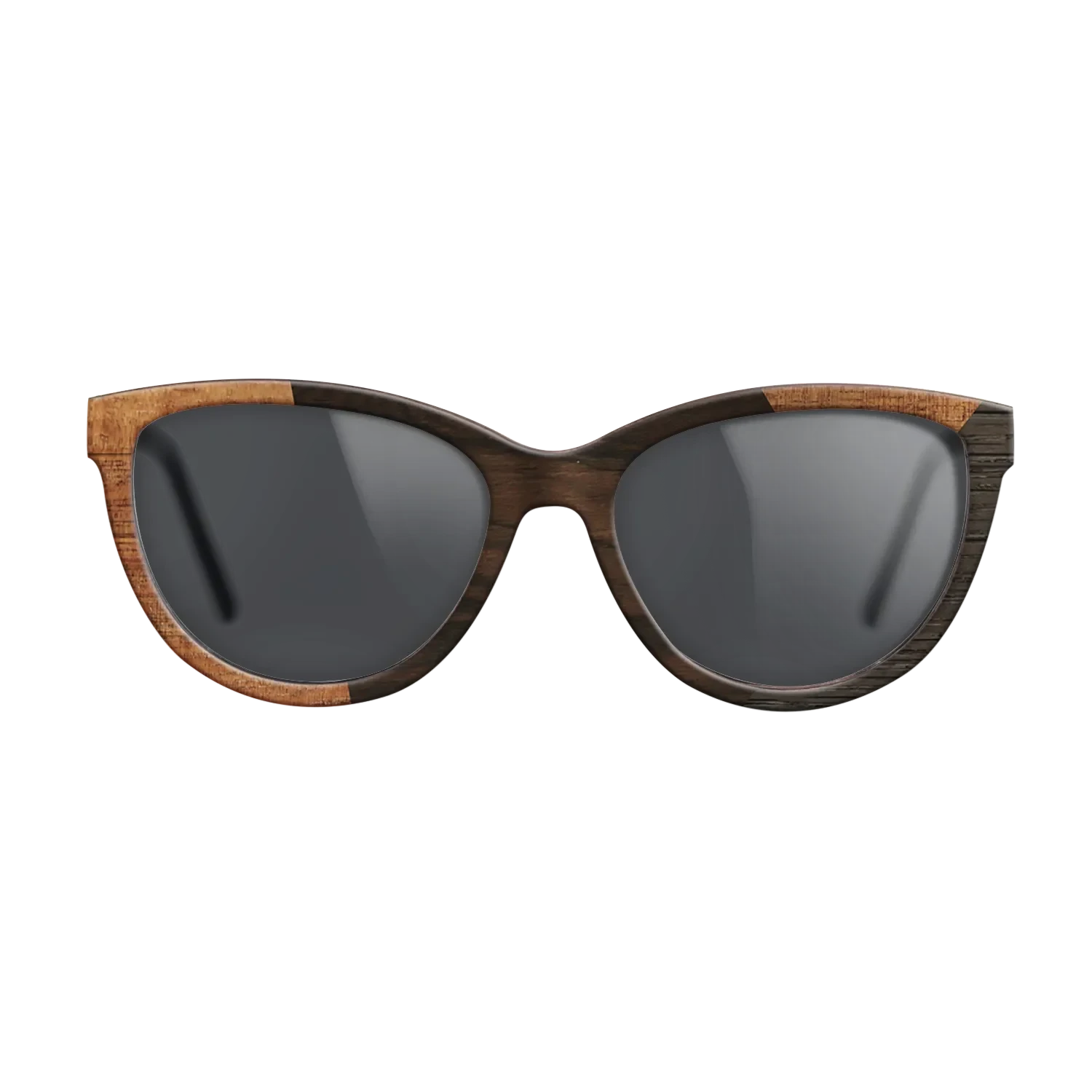 Ziricote Dark Quartered,Koa,Fumed Oak: Angle Cut - The Maiden - Cat - SIRIS wood optic