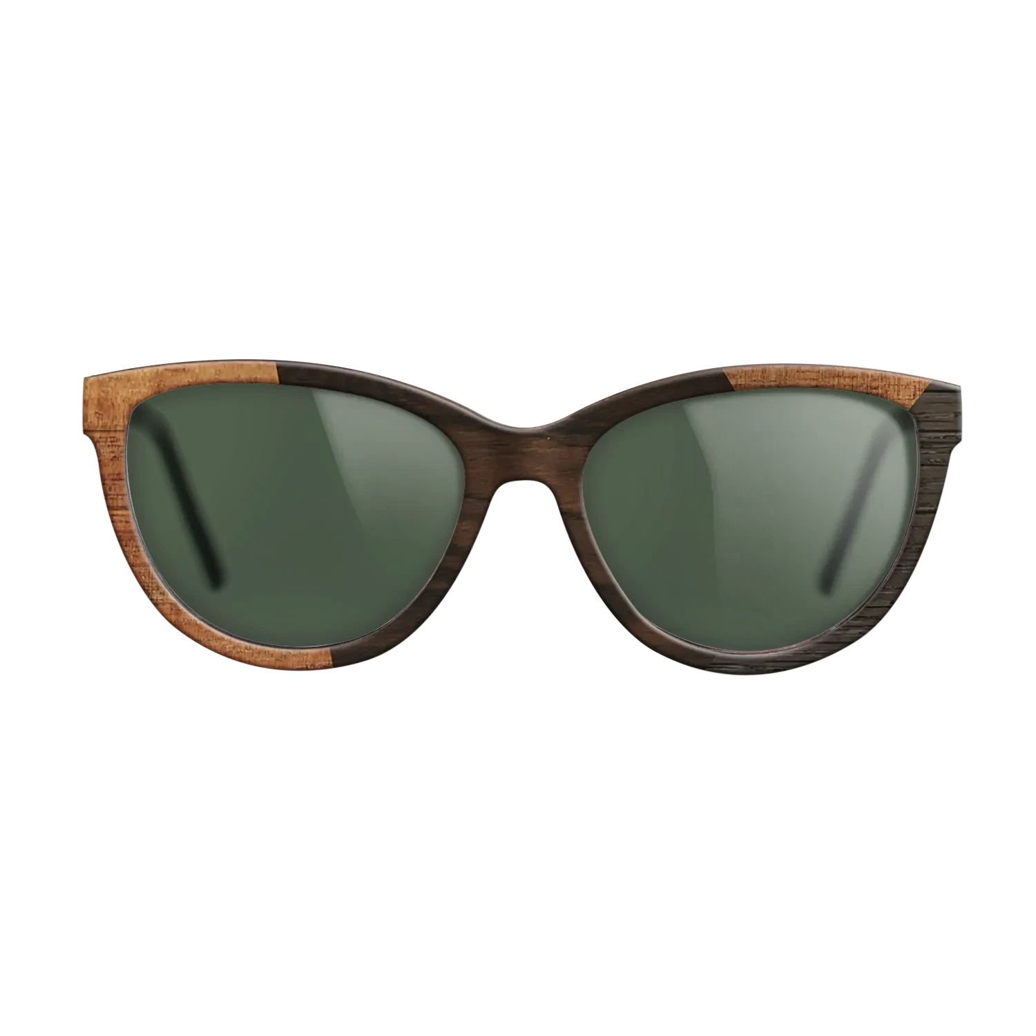 Ziricote Dark Quartered,Koa,Fumed Oak: Angle Cut - The Maiden - Cat - SIRIS wood optic