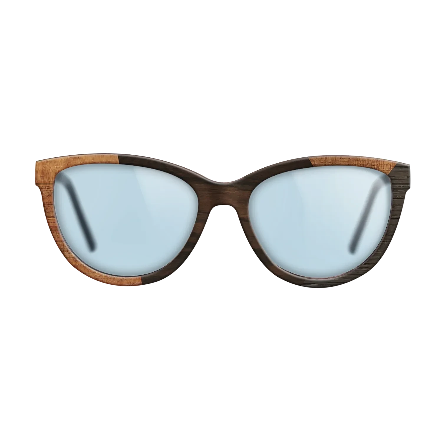 Ziricote Dark Quartered,Koa,Fumed Oak: Angle Cut - The Maiden - Cat - SIRIS wood optic