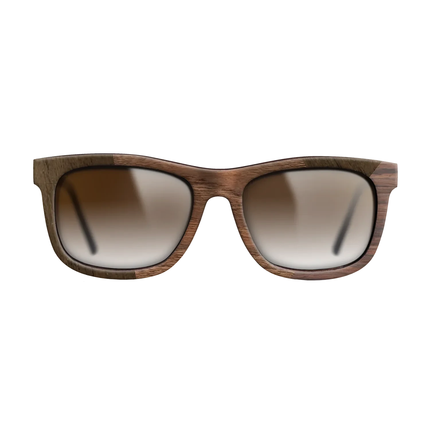 Walnut Claro Dark,Ziricote Light Quartered,Santos Rosewood Dark: Angle Cut - The Hero - Square - SIRIS wood optic