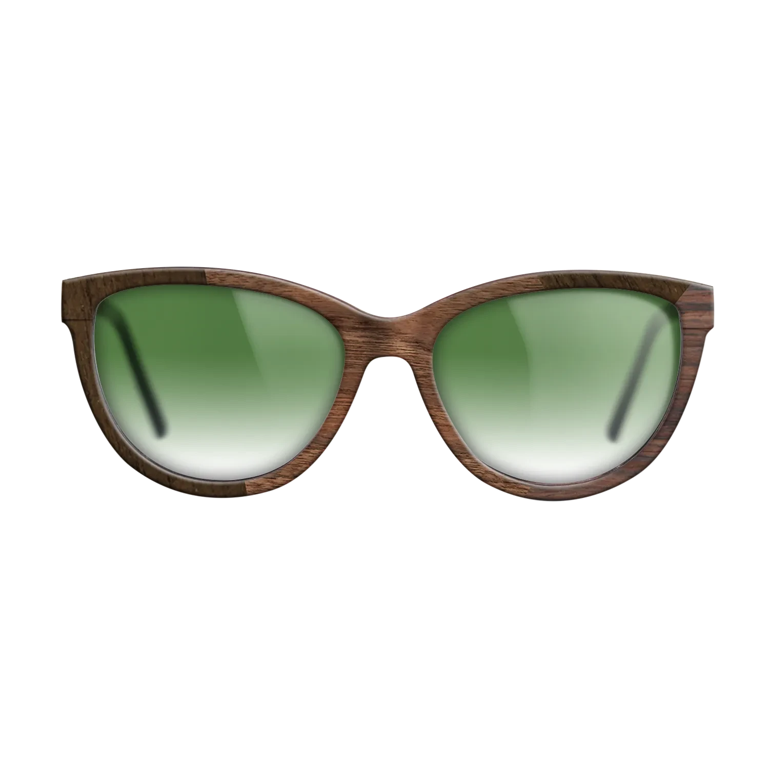 Walnut Claro Dark,Ziricote Light Quartered,Santos Rosewood Dark: Angle Cut - The Maiden - Cat - SIRIS wood optic