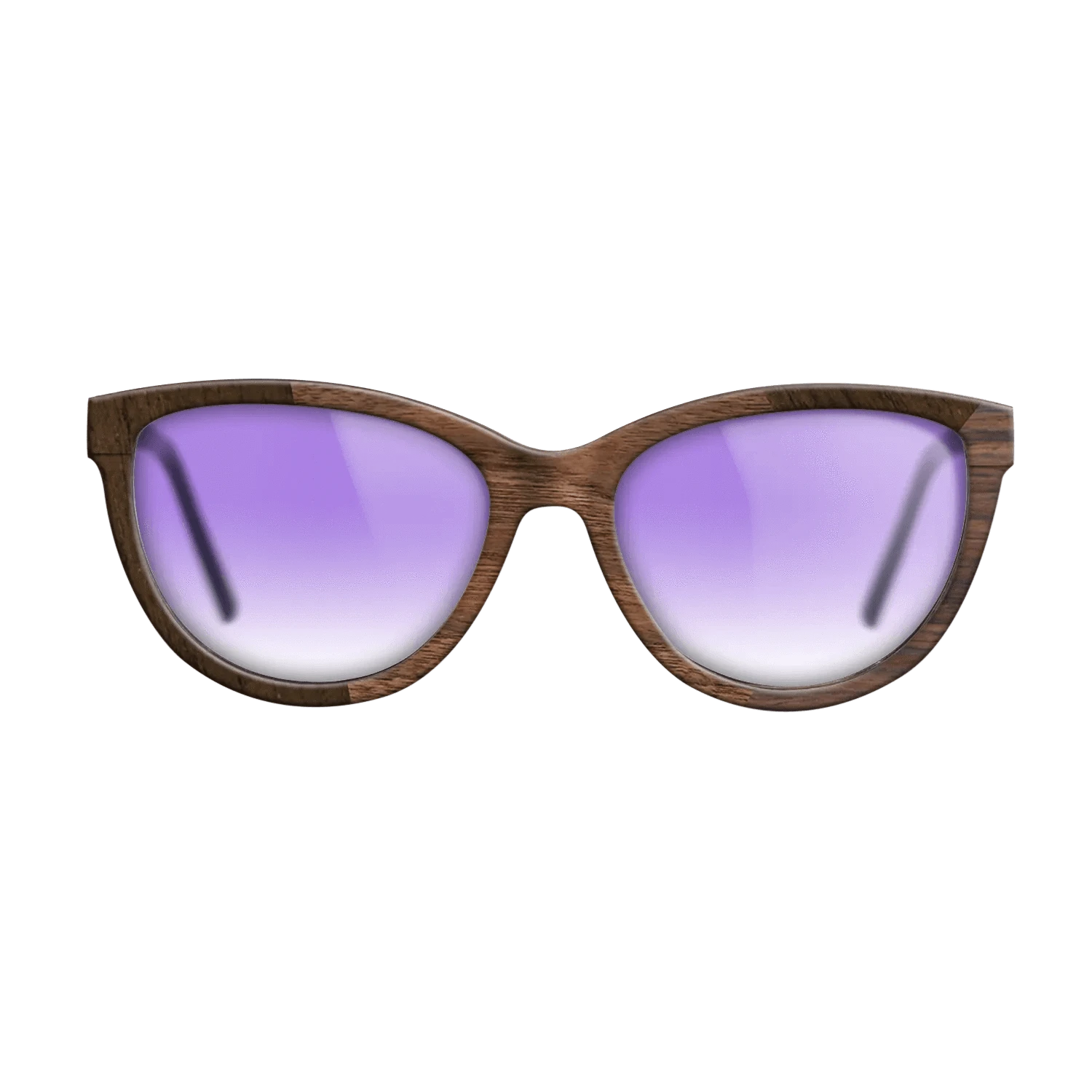 Walnut Claro Dark,Ziricote Light Quartered,Santos Rosewood Dark: Angle Cut - The Maiden - Cat - SIRIS wood optic