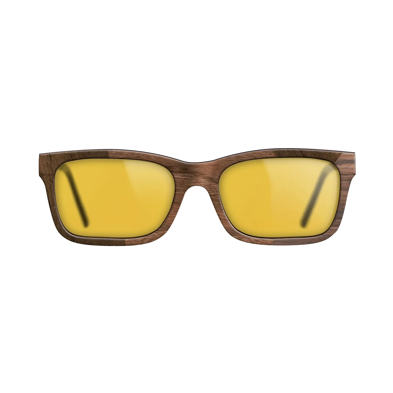 Walnut Claro Dark,Ziricote Light Quartered,Santos Rosewood Dark: Angle Cut - The Sage - Rectangle - SIRIS wood optic