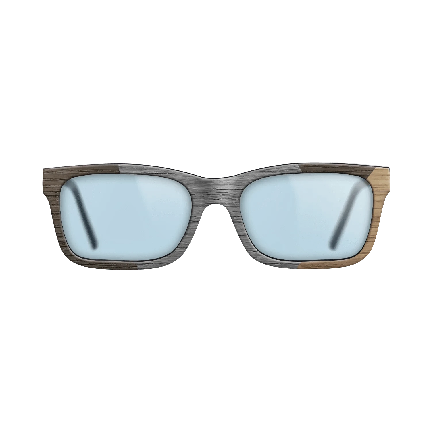 Poplar Dyed: Grey,Fumed Oak,Walnut: Straight Grain: Angle Cut - The Sage - Rectangle - SIRIS wood optic