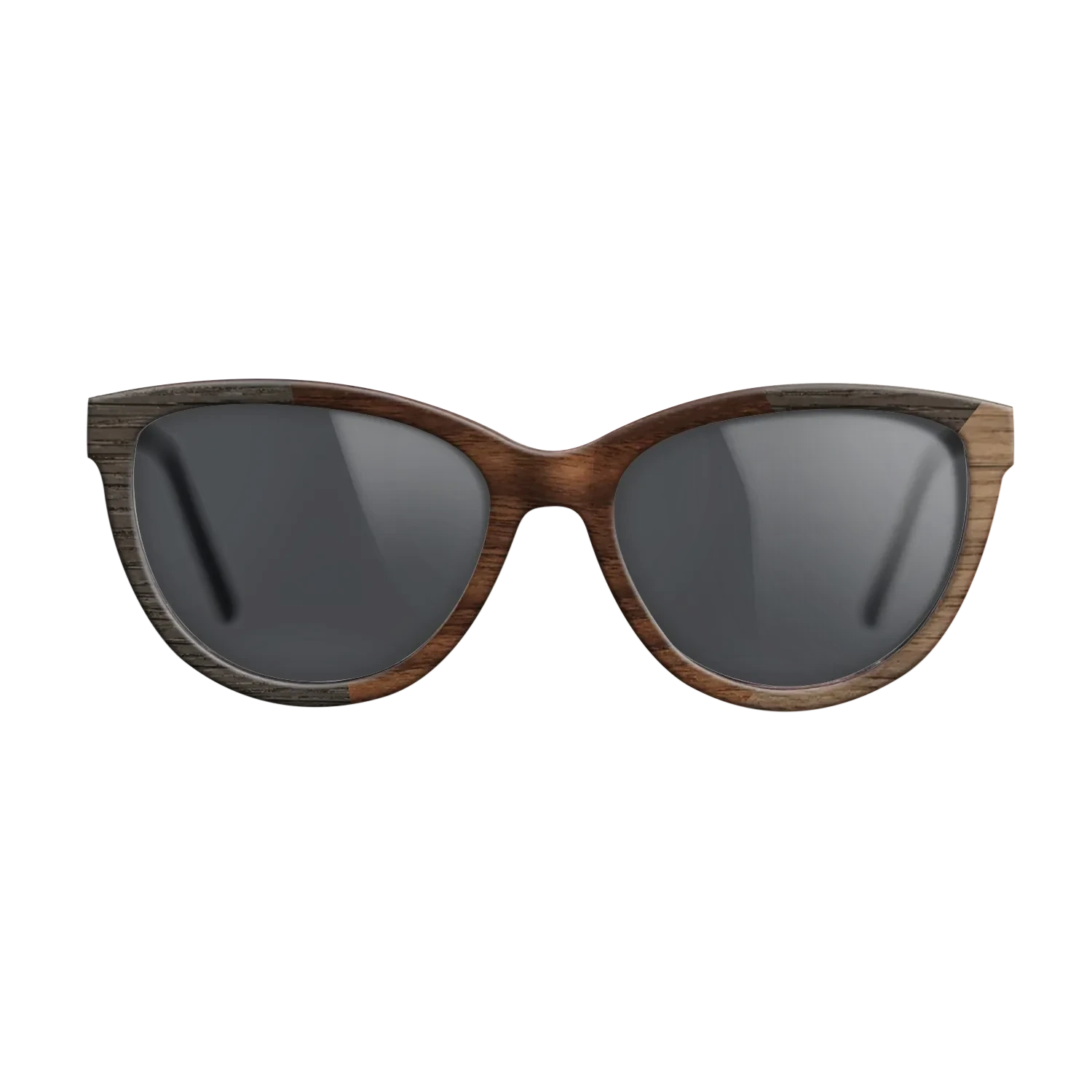 Walnut Claro Dark,Fumed Oak,Walnut: Straight Grain: Angle Cut - The Maiden - Cat - SIRIS wood optic
