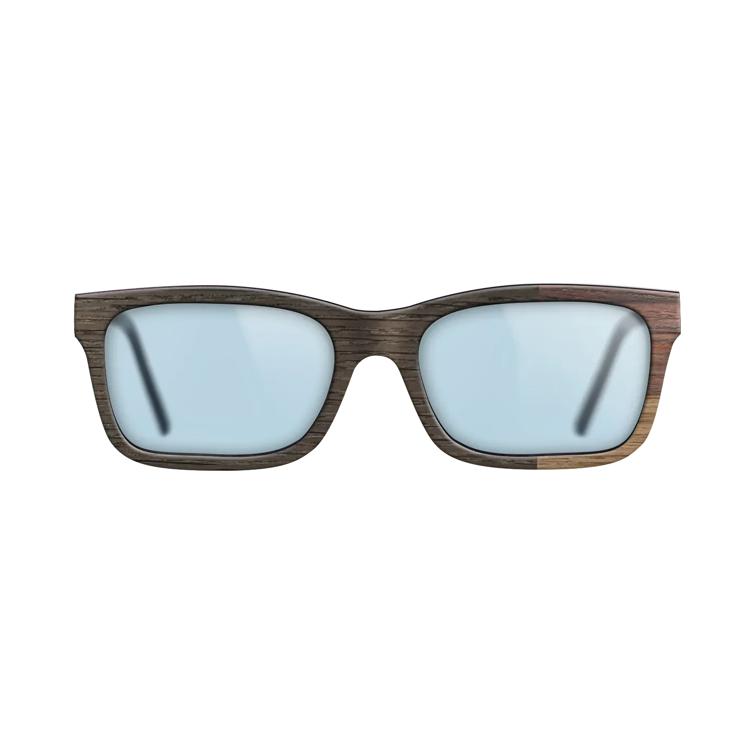 Walnut: Straight Grain,Fumed Oak,Rosewood Reconstituted: Cubic Cuts - The Sage - Rectangle - SIRIS wood optic