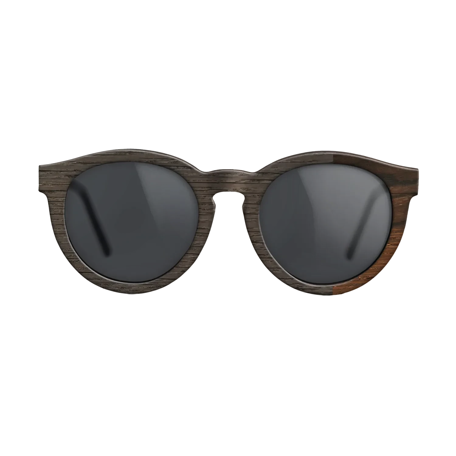 Wenge,Fumed Oak,Ziricote Dark Quartered: Cubic Cuts - The Rebel - Round - SIRIS wood optic