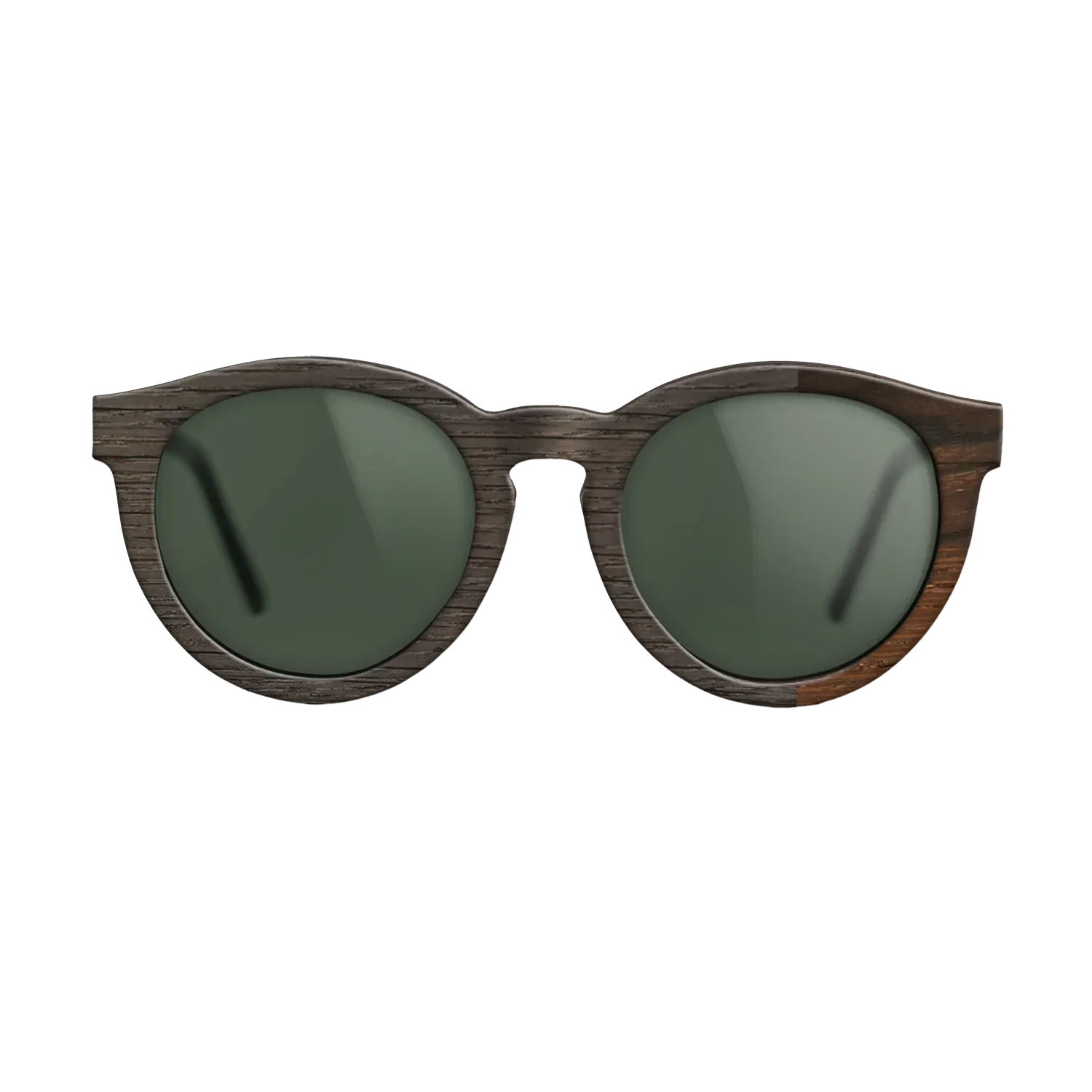 Wenge,Fumed Oak,Ziricote Dark Quartered: Cubic Cuts - The Rebel - Round - SIRIS wood optic