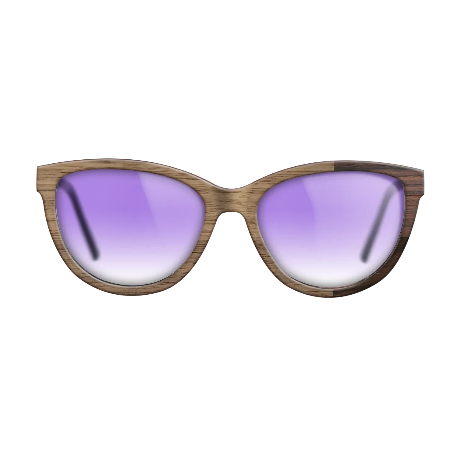 Ziricote Dark Quartered,Walnut: Straight Grain,Rosewood Reconstituted: Cubic Cuts - The Maiden - Cat - SIRIS wood optic