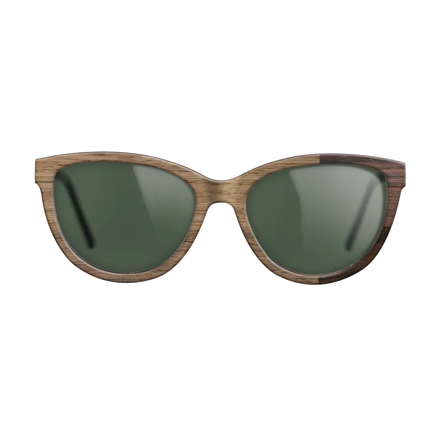 Ziricote Dark Quartered,Walnut: Straight Grain,Rosewood Reconstituted: Cubic Cuts - The Maiden - Cat - SIRIS wood optic