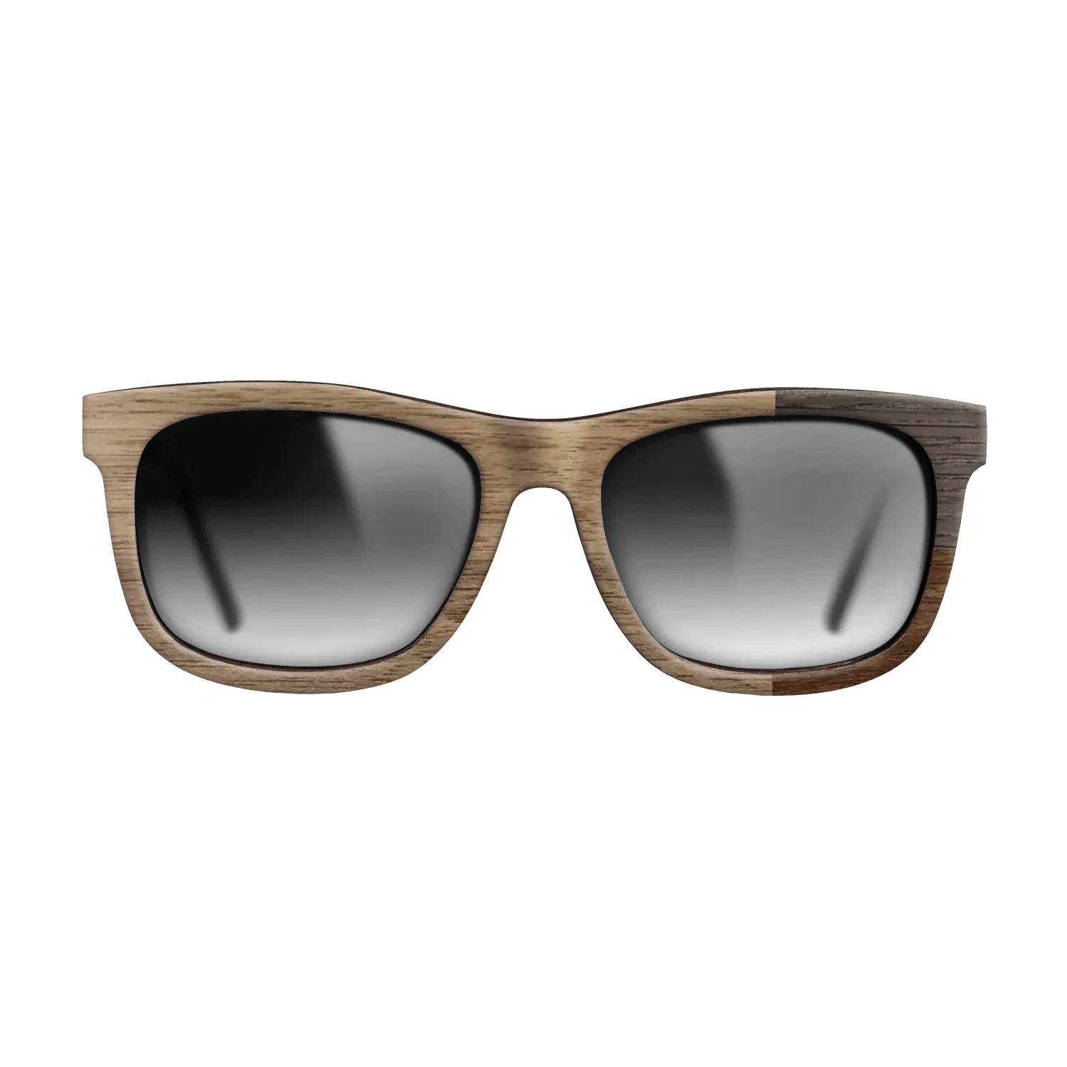 Walnut Claro Dark,Walnut: Straight Grain,Fumed Oak: Cubic Cuts - The Hero - Square - SIRIS wood optic