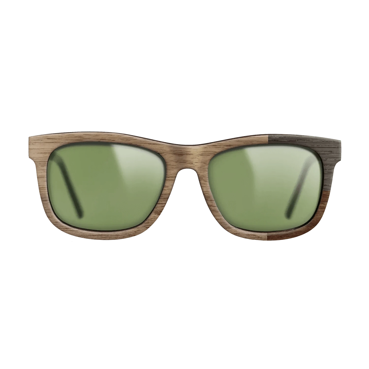 Walnut Claro Dark,Walnut: Straight Grain,Fumed Oak: Cubic Cuts - The Hero - Square - SIRIS wood optic