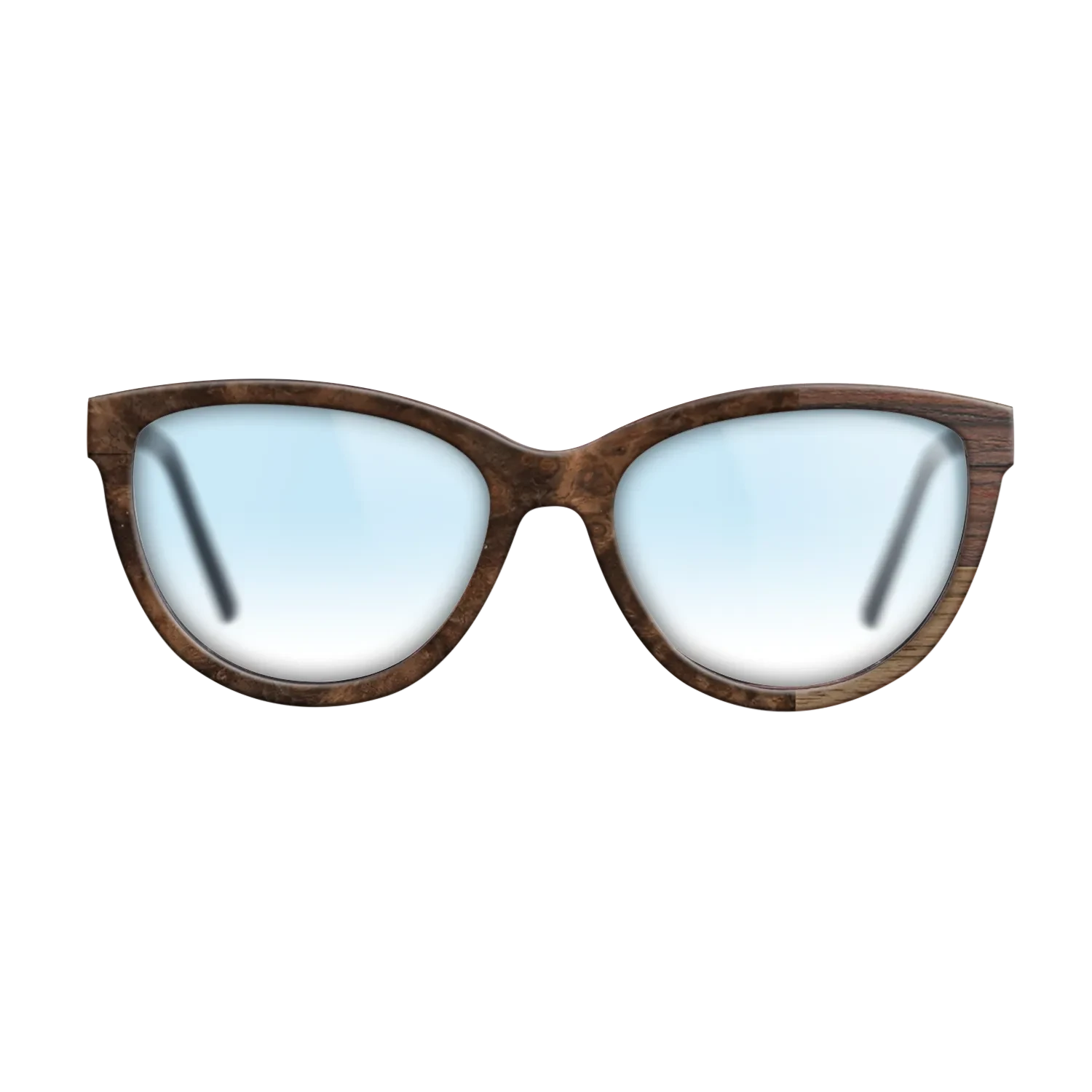 Olive Burl,Ziricote Dark Quartered,Rosewood Reconstituted: Cubic Cuts - The Maiden - Cat - SIRIS wood optic