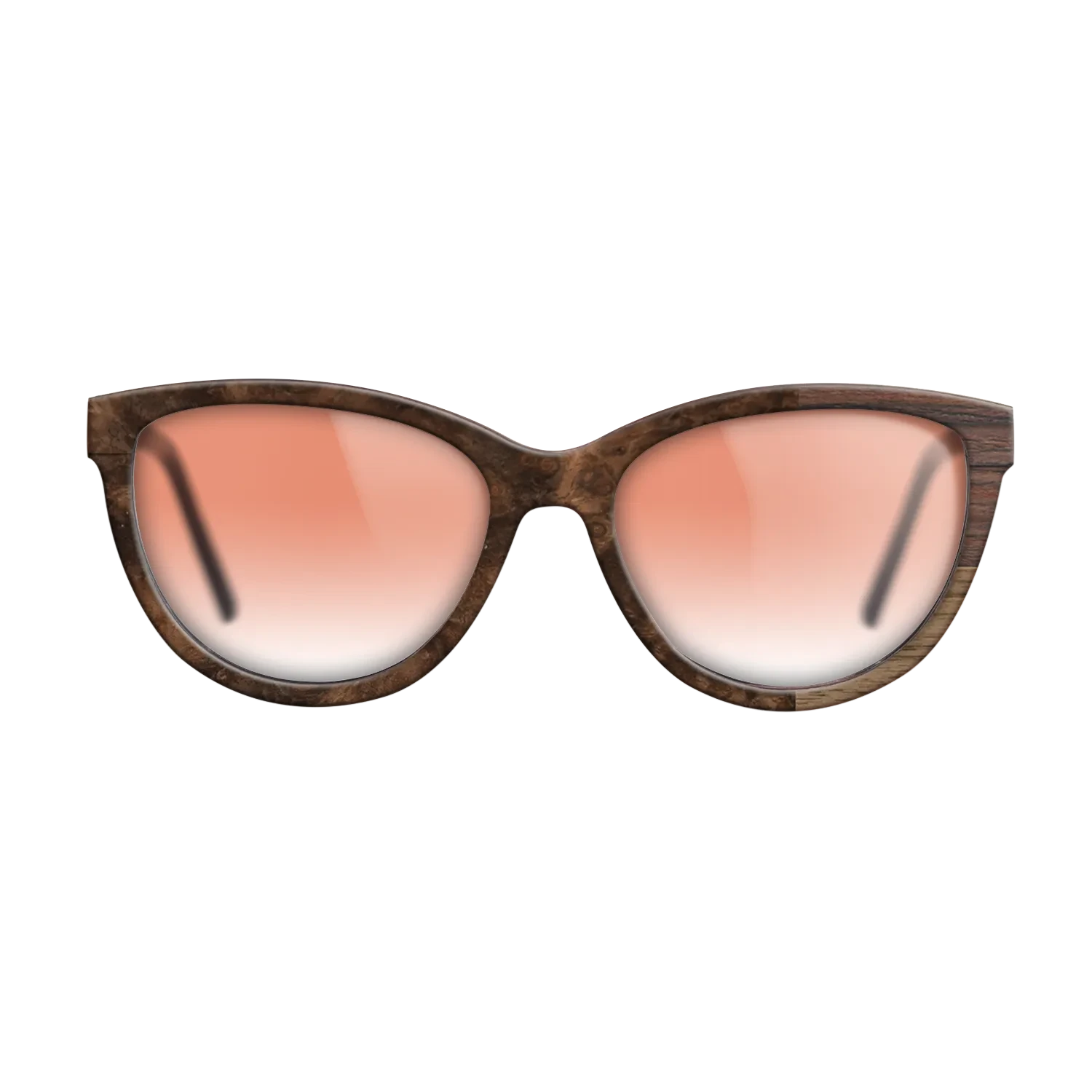 Olive Burl,Ziricote Dark Quartered,Rosewood Reconstituted: Cubic Cuts - The Maiden - Cat - SIRIS wood optic