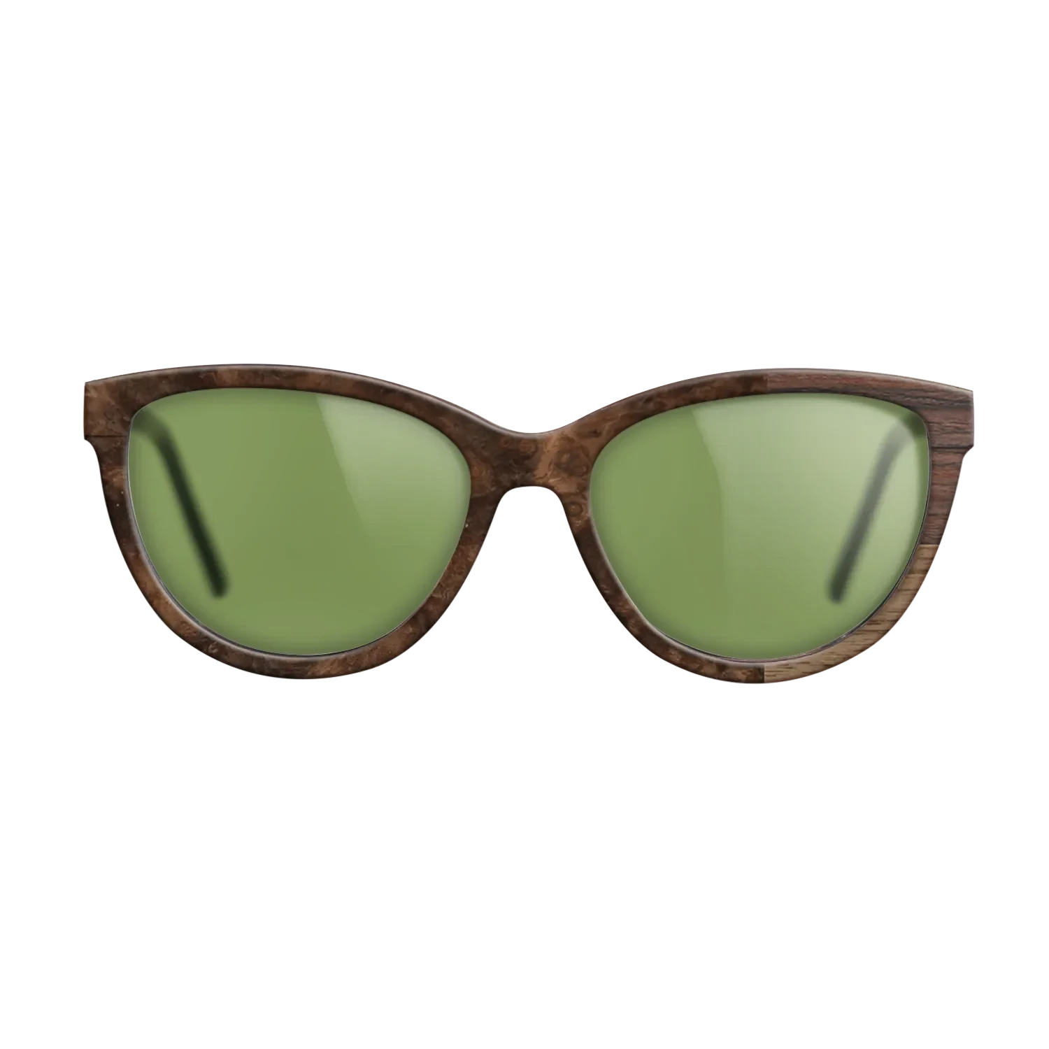 Olive Burl,Ziricote Dark Quartered,Rosewood Reconstituted: Cubic Cuts - The Maiden - Cat - SIRIS wood optic
