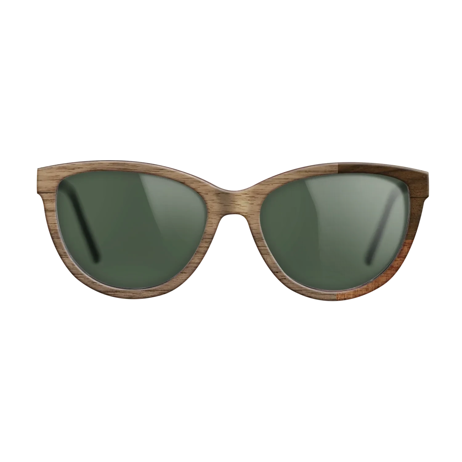 Koa,Walnut: Straight Grain,Ziricote Dark Quartered: Cubic Cuts - The Maiden - Cat - SIRIS wood optic