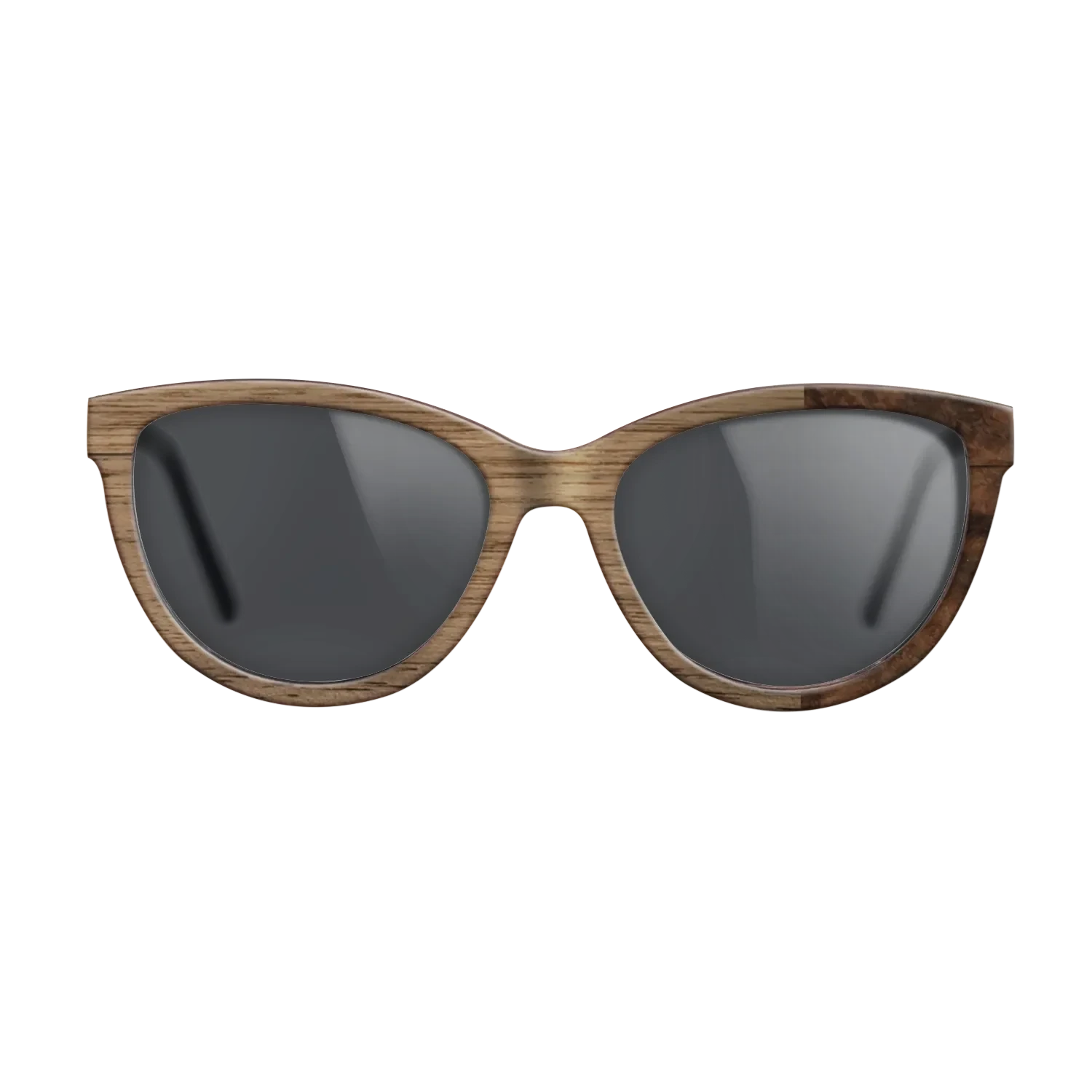 Walnut Straight Grain, Walnut Burl: DiCut - The Maiden - Cat - SIRIS wood optic