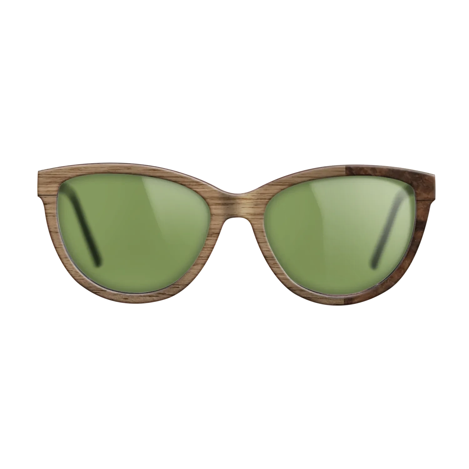Walnut Straight Grain, Walnut Burl: DiCut - The Maiden - Cat - SIRIS wood optic