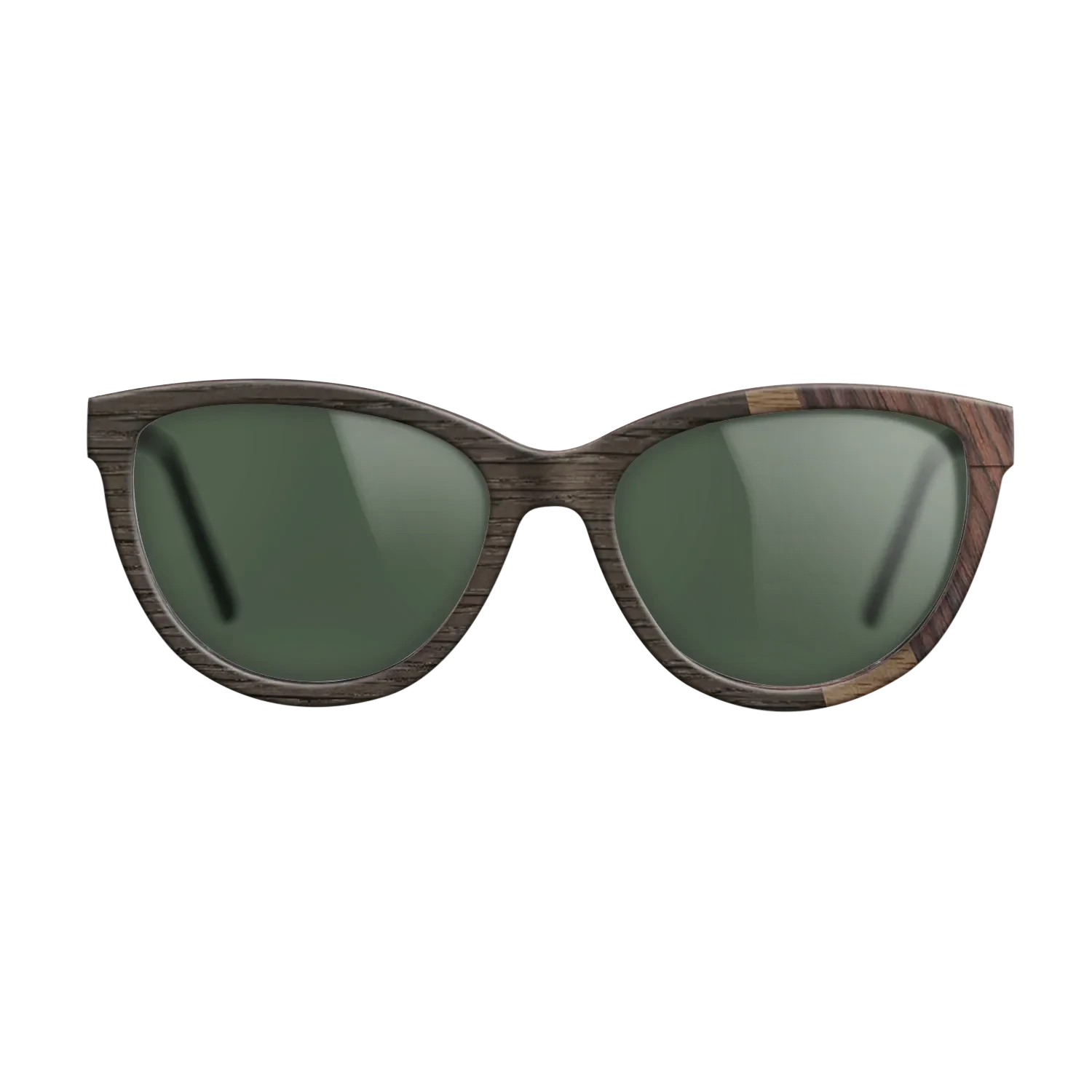 Walnut: Straight Grain,Fumed Oak,Rosewood Reconstituted: Angle Cut - The Hero - Square - 1828 - SIRIS wood optic