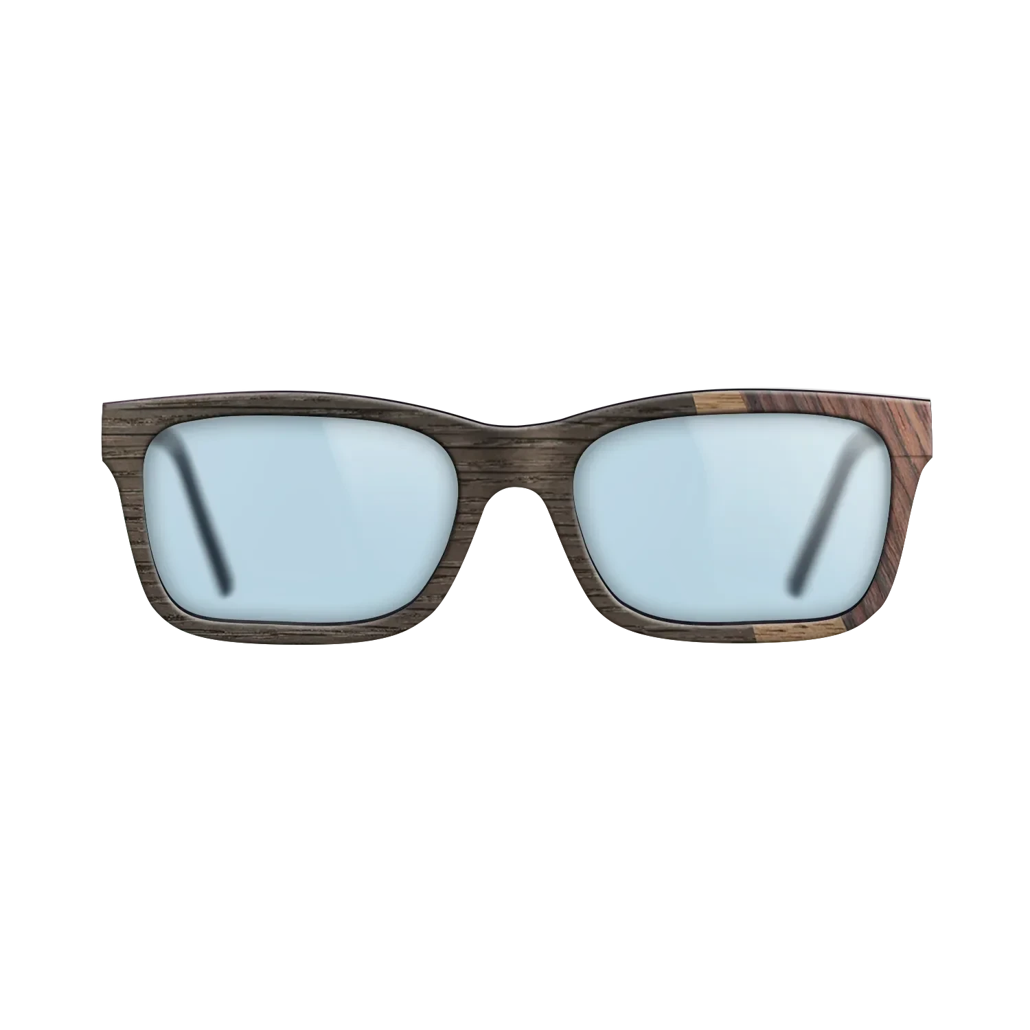 Walnut: Straight Grain,Fumed Oak,Rosewood Reconstituted: Angle Cut - The Rebel - Round - 1828 - SIRIS wood optic