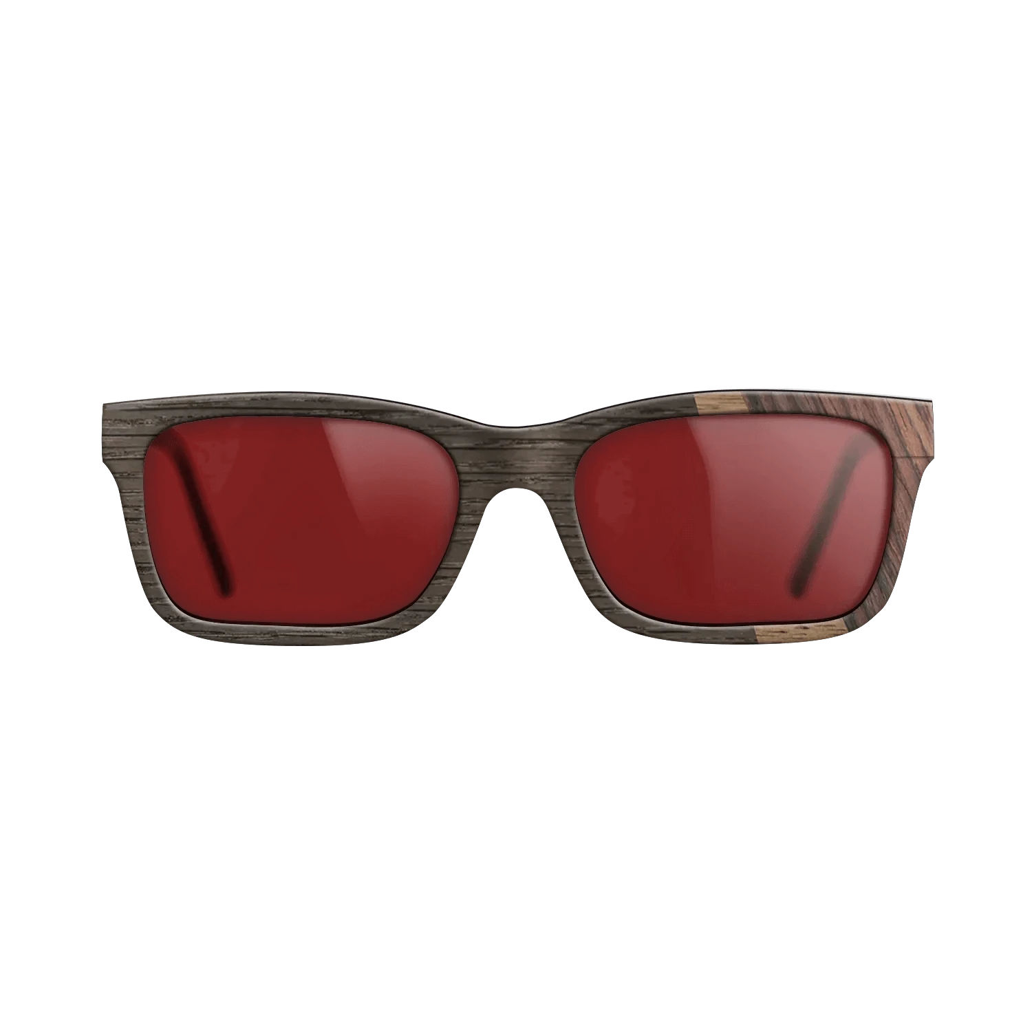 Walnut: Straight Grain,Fumed Oak,Rosewood Reconstituted: Angle Cut - The Rebel - Round - 1828 - SIRIS wood optic