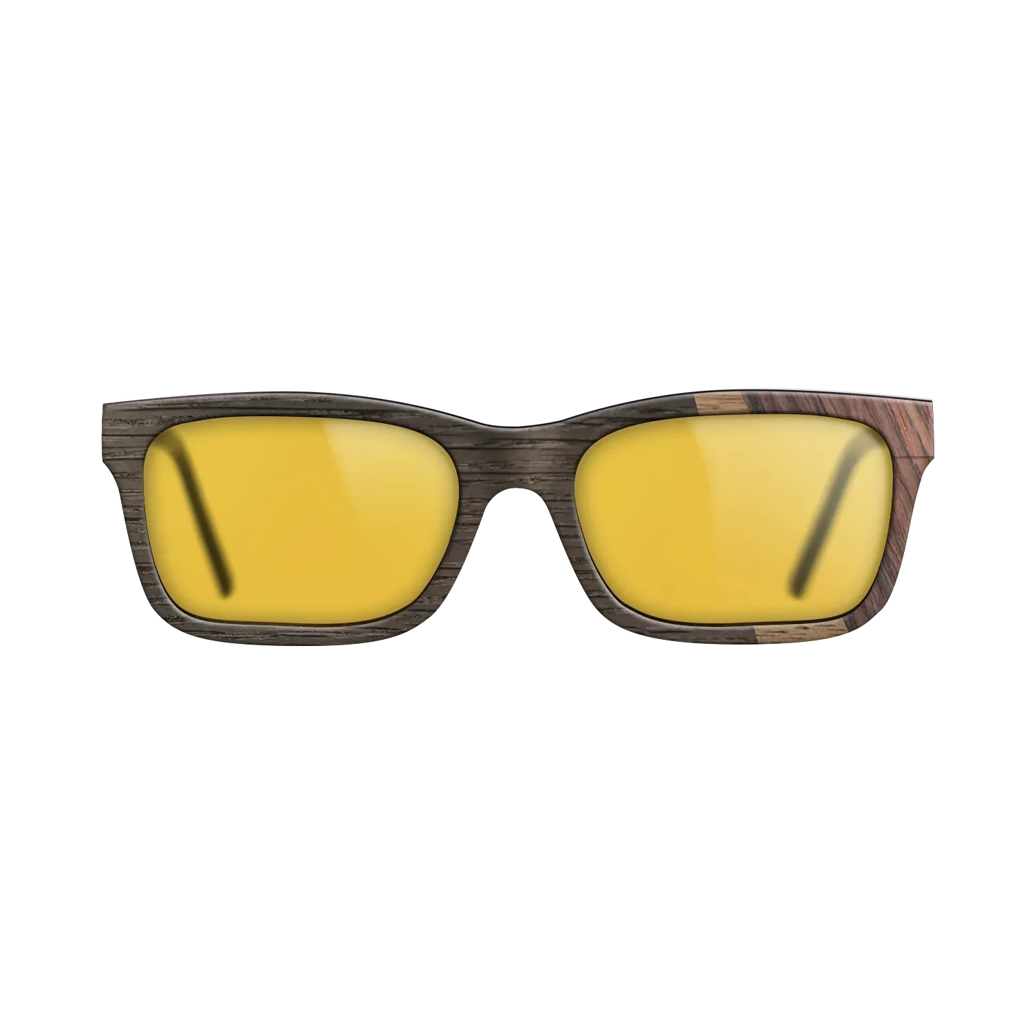Walnut: Straight Grain,Fumed Oak,Rosewood Reconstituted: Angle Cut - The Rebel - Round - 1828 - SIRIS wood optic