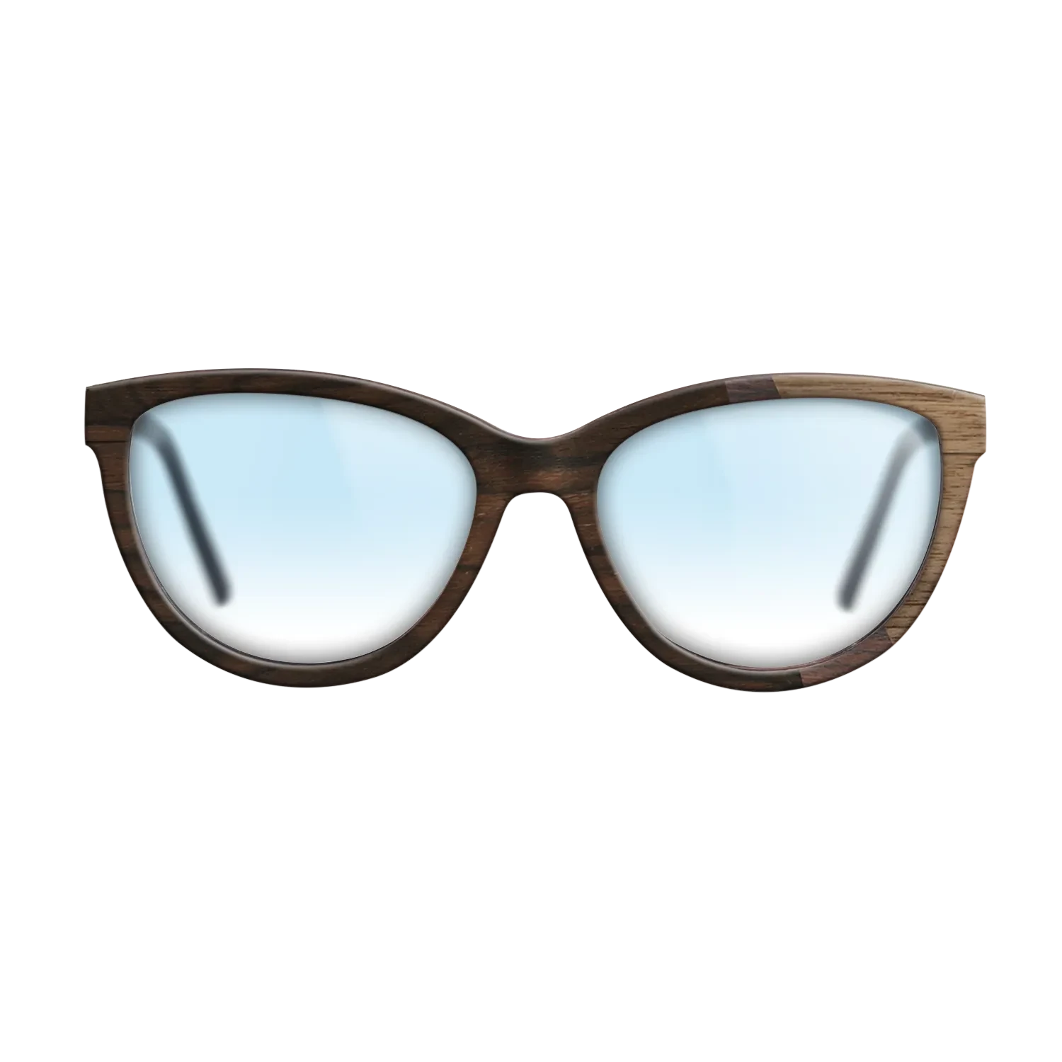 Ziricote Dark Quartered,Walnut Claro Dark,Walnut: Straight Grain: Angle Cut - The Maiden - Cat - SIRIS wood optic