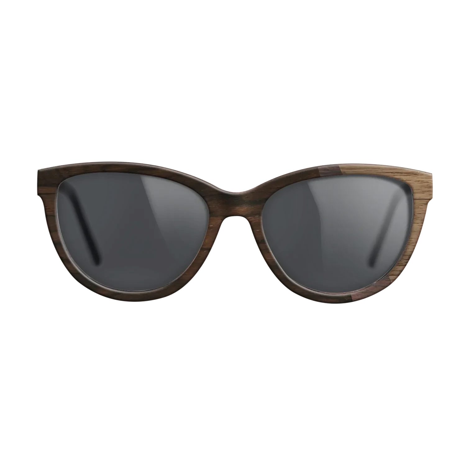 Ziricote Dark Quartered,Walnut Claro Dark,Walnut: Straight Grain: Angle Cut - The Maiden - Cat - SIRIS wood optic