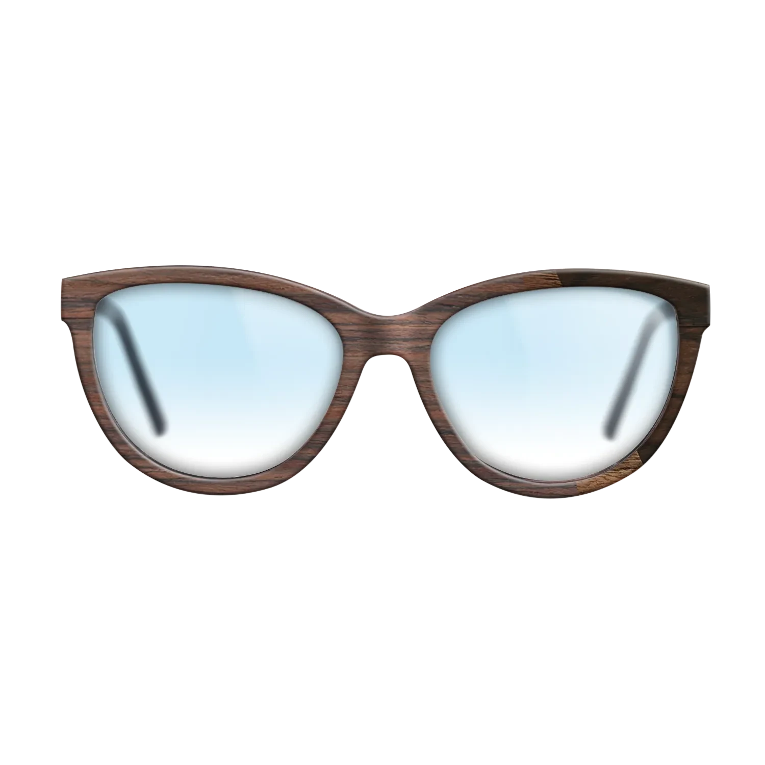 Walnut Claro Dark,Rosewood Reconstituted,Ziricote Dark Quartered: Angle Cut - The Maiden - Cat - SIRIS wood optic