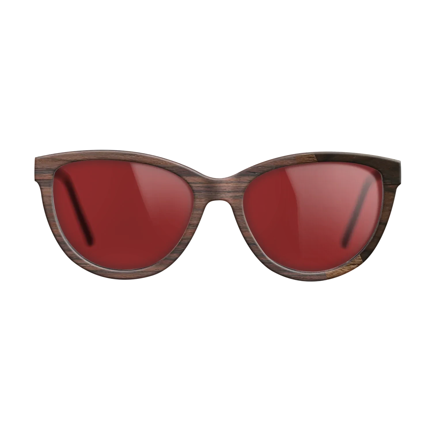 Walnut Claro Dark,Rosewood Reconstituted,Ziricote Dark Quartered: Angle Cut - The Maiden - Cat - SIRIS wood optic