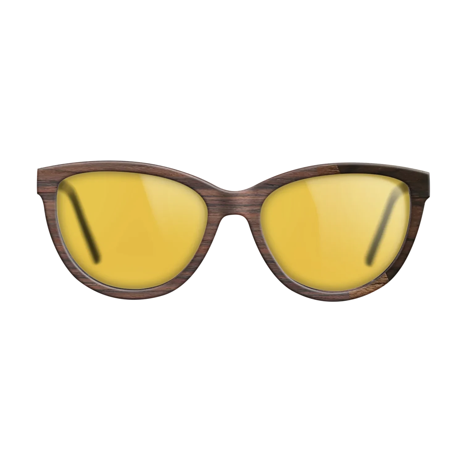 Walnut Claro Dark,Rosewood Reconstituted,Ziricote Dark Quartered: Angle Cut - The Maiden - Cat - SIRIS wood optic