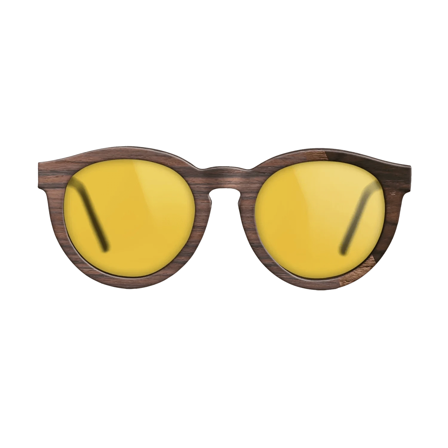 Walnut Claro Dark,Rosewood Reconstituted,Ziricote Dark Quartered: Angle Cut - The Rebel - Round - SIRIS wood optic